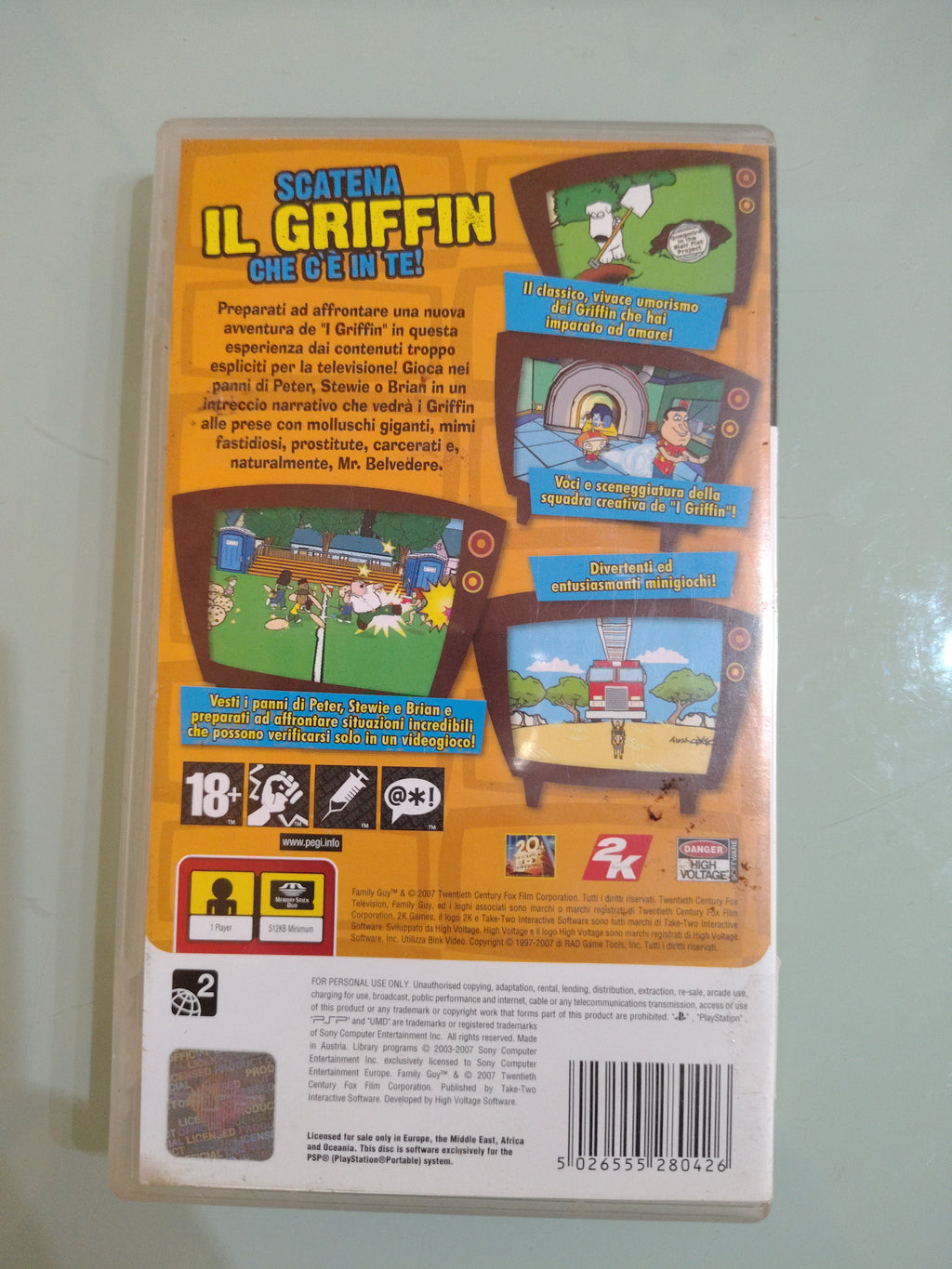I GRIFFIN PAL ita