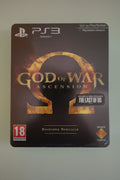 PS3 GOD OF WAR ASCENSION STEELBOOK EDITION VERS. ITALIANO PLAYSTATION 3! USATO!