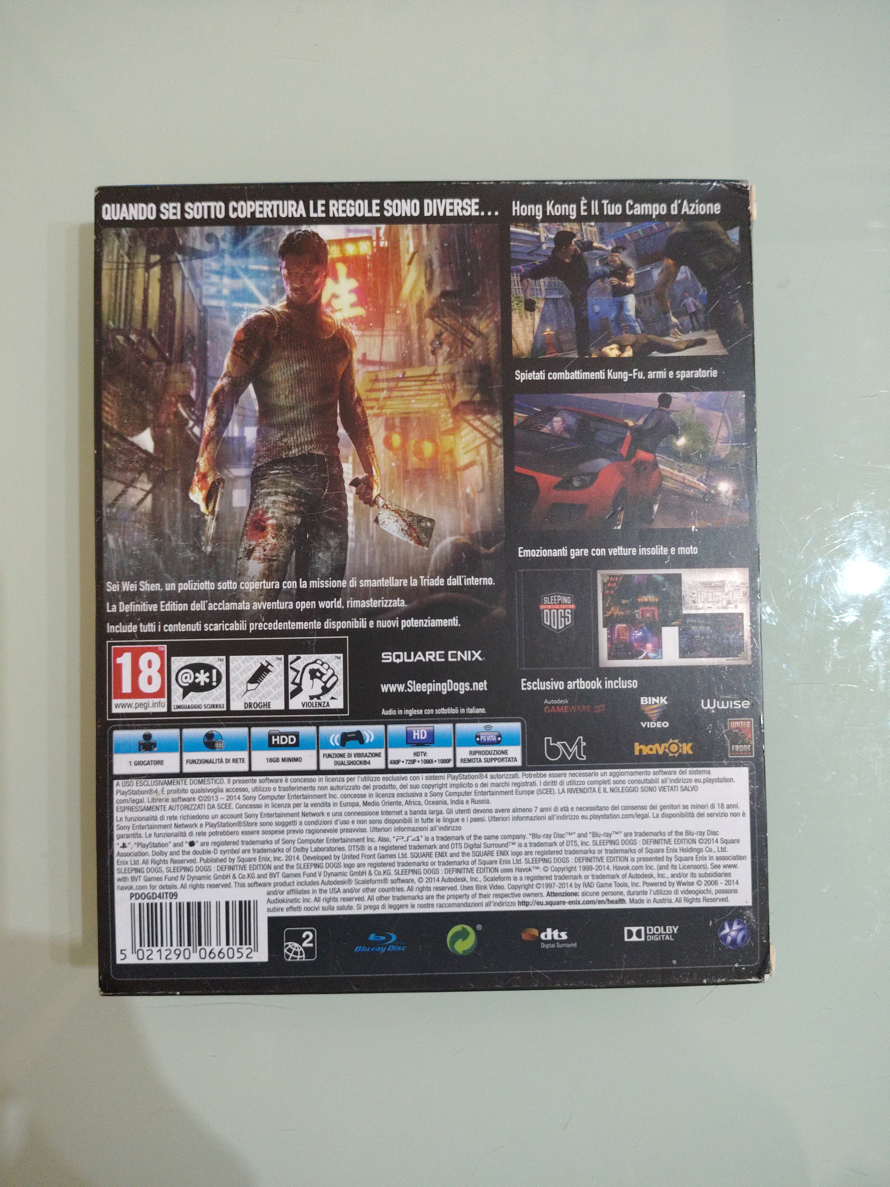 Sleeping Dogs: Definitive Edition- PS4