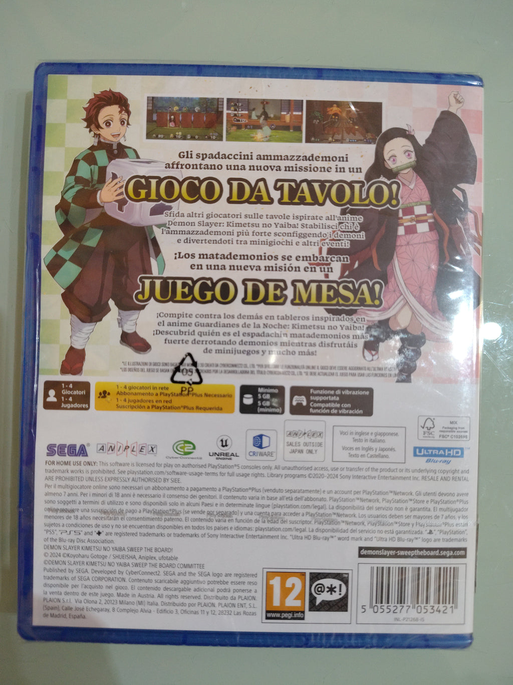 Demon Slayer: Sweep the Board! PS5 NUOVO SIGILLATO ITA
