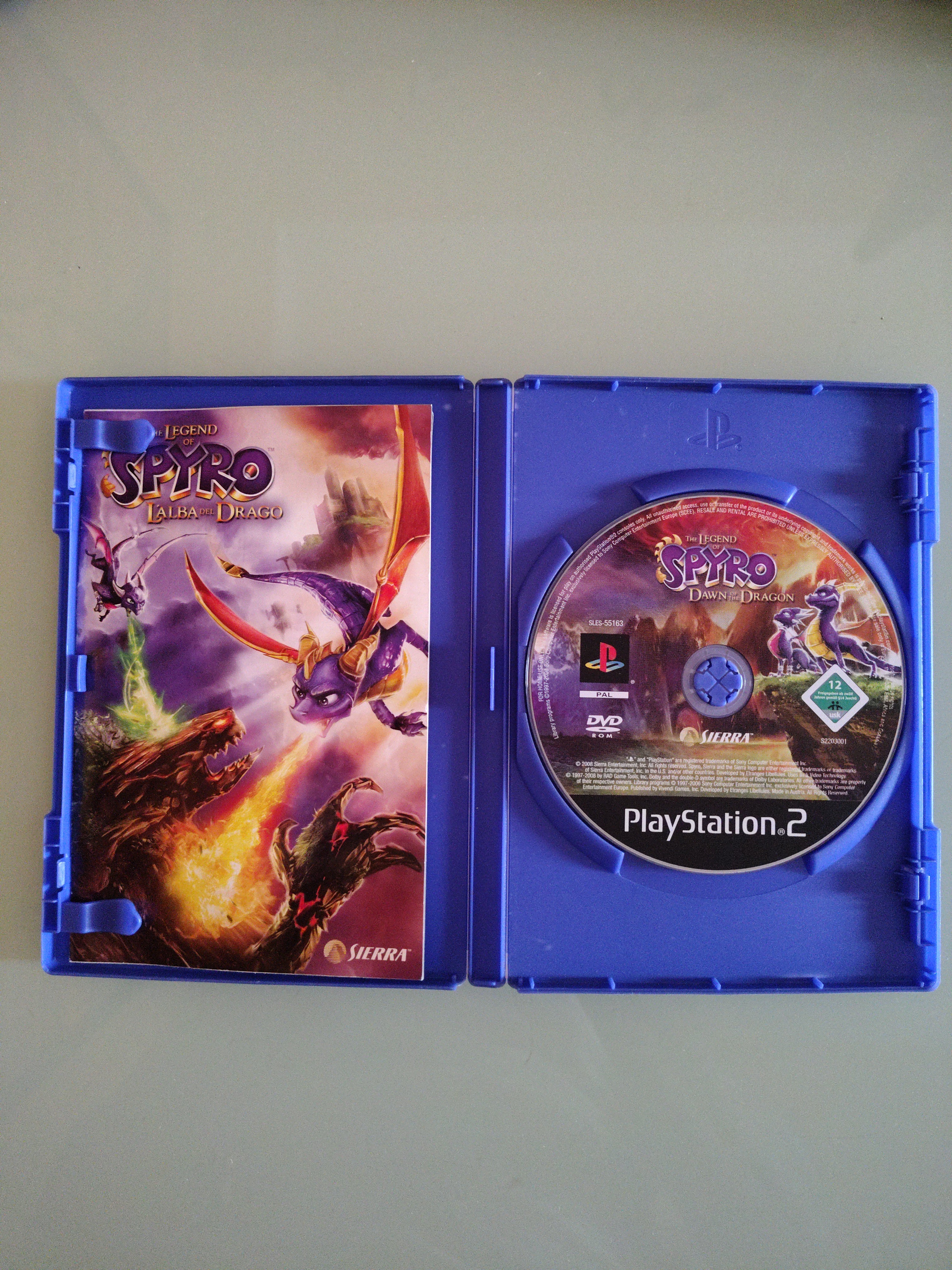 THE LEGEND OF SPYRO L'ALBA DEL DRAGO PS2 versione italiana