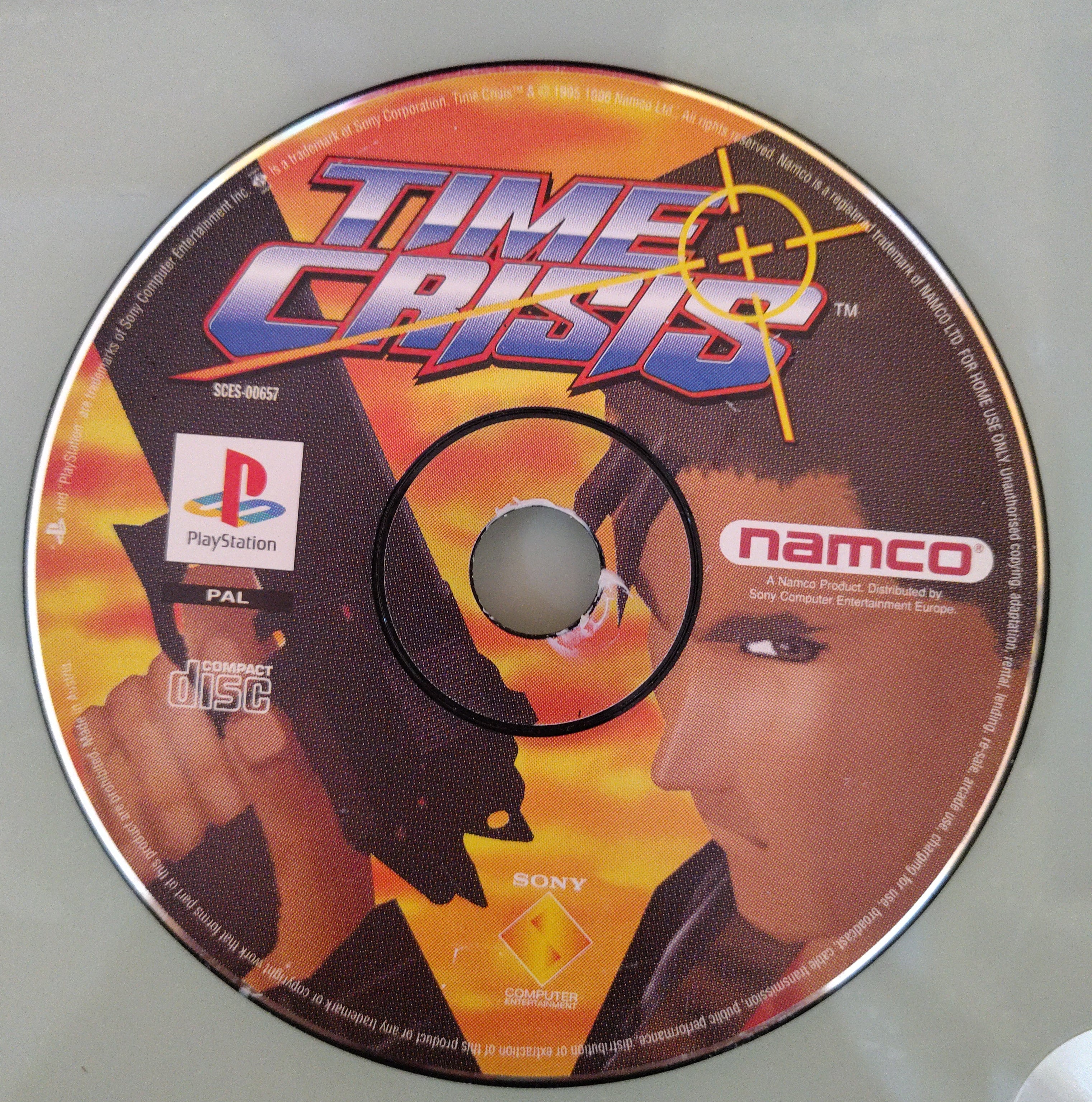 Time Crisis ( solo disco)