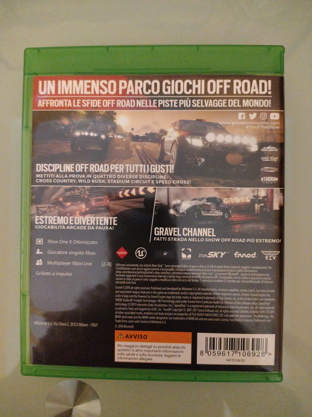 GRAVEL  XBOX ONE