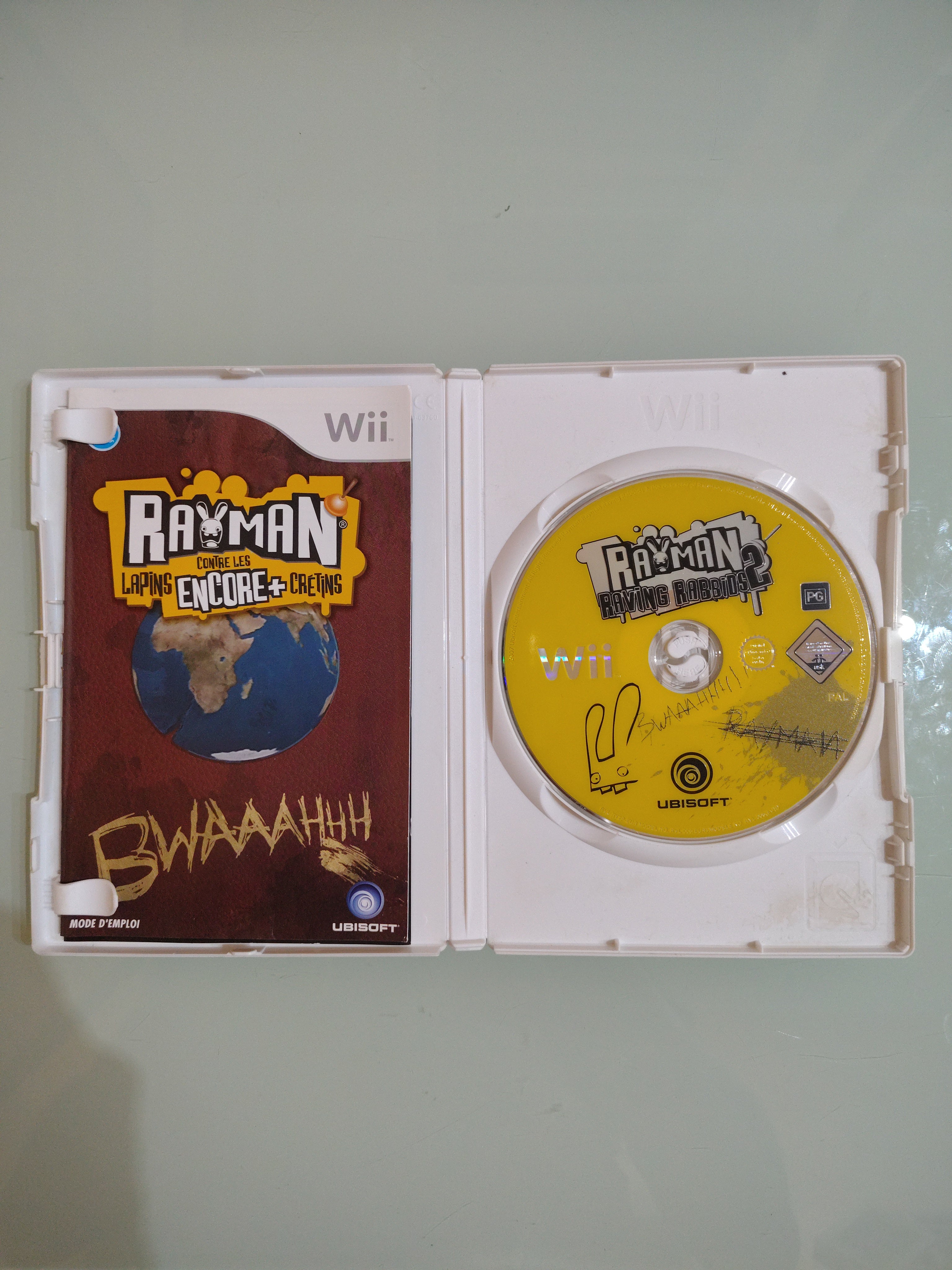 RAYMAN 2 NINTENDO WII CONDIZIONI OTTIME GIOCO ITA COPERTINA Fra