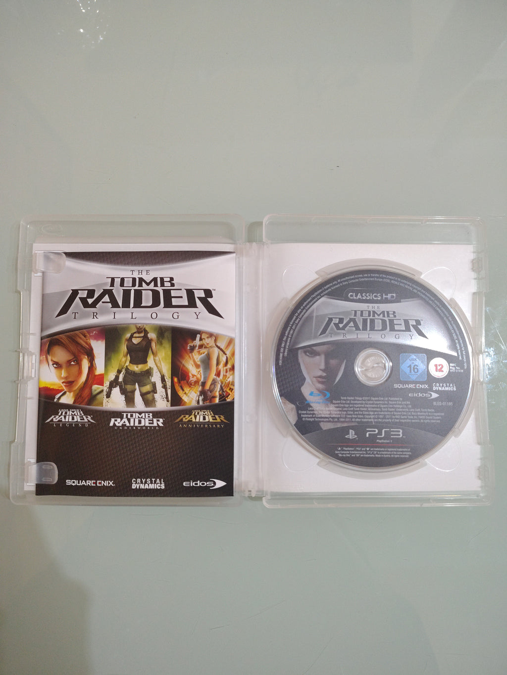 THE TOMB RAIDER TRILOGY PAL ITA