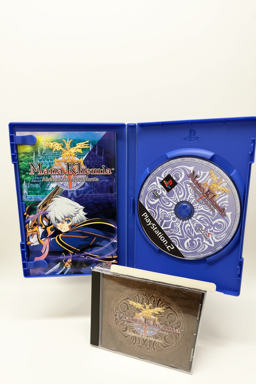 Mana Khemia: Alchemists of Al-Revis Premium Box PS2 ( RARO)