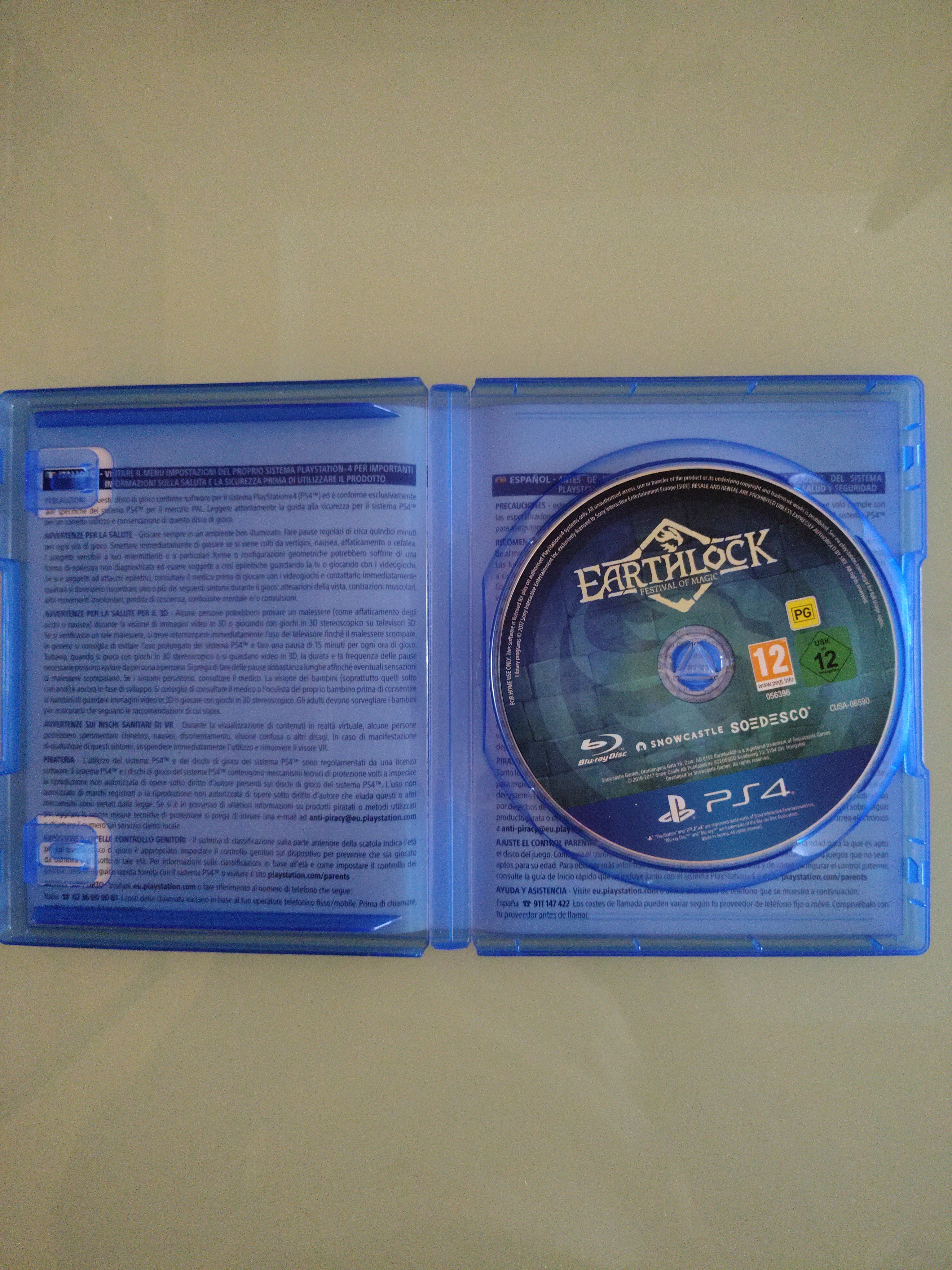 EARTHLOCK: FESTIVAL OF MAGIC  PS4