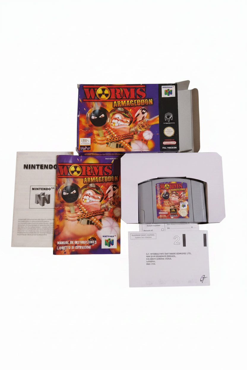 Worms Armageddon ( PAL) molto raro