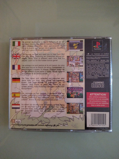 ANIMAL SNAP PS1 PAL ita multi