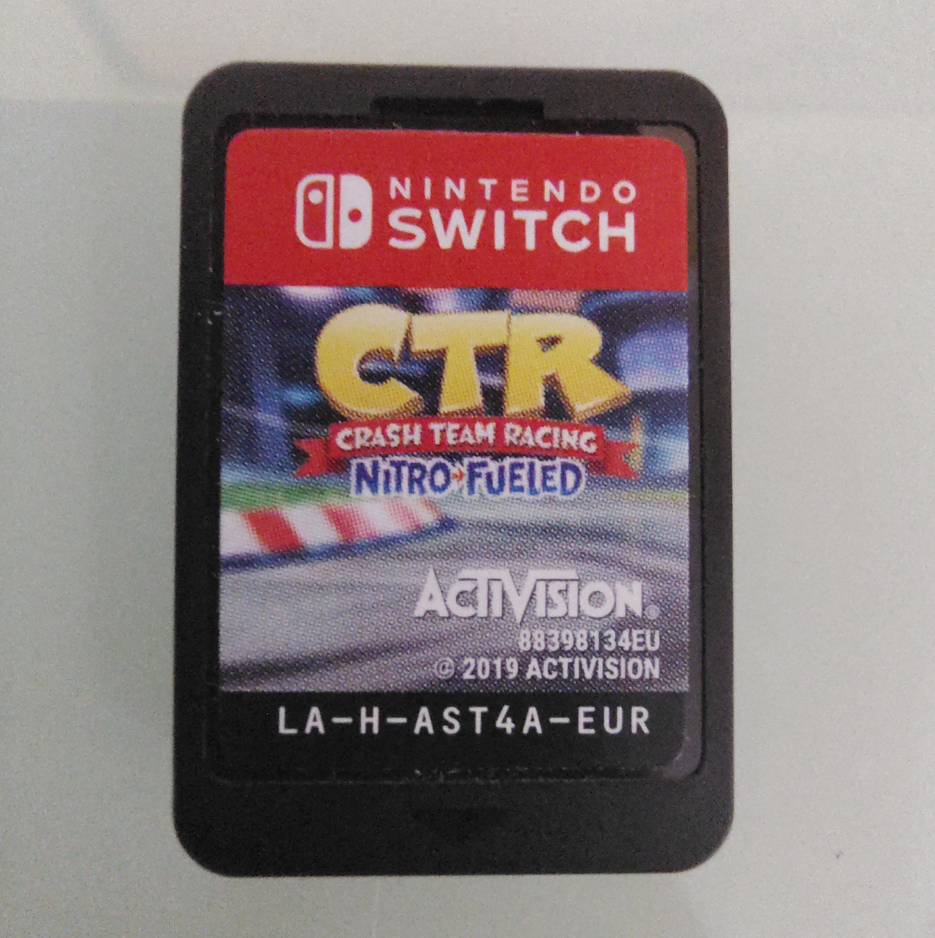 CTR Crash Team Racing Nitro Fueled Nintendo Switch PAL EUR gioco solo cartuccia