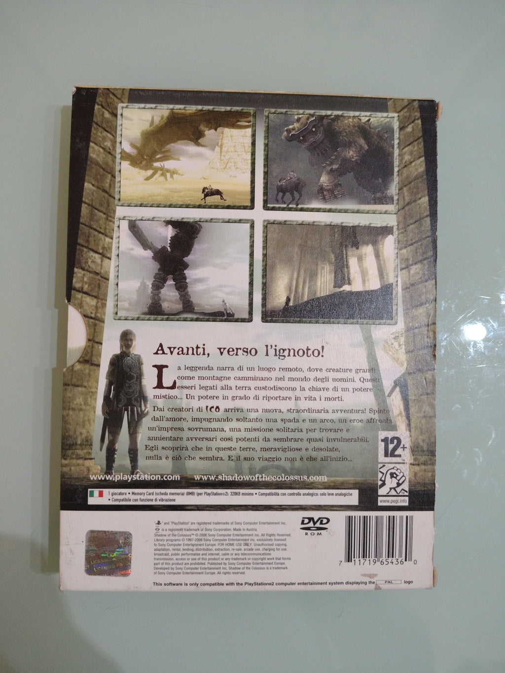 Shadow Of The Colossus Playstation 2