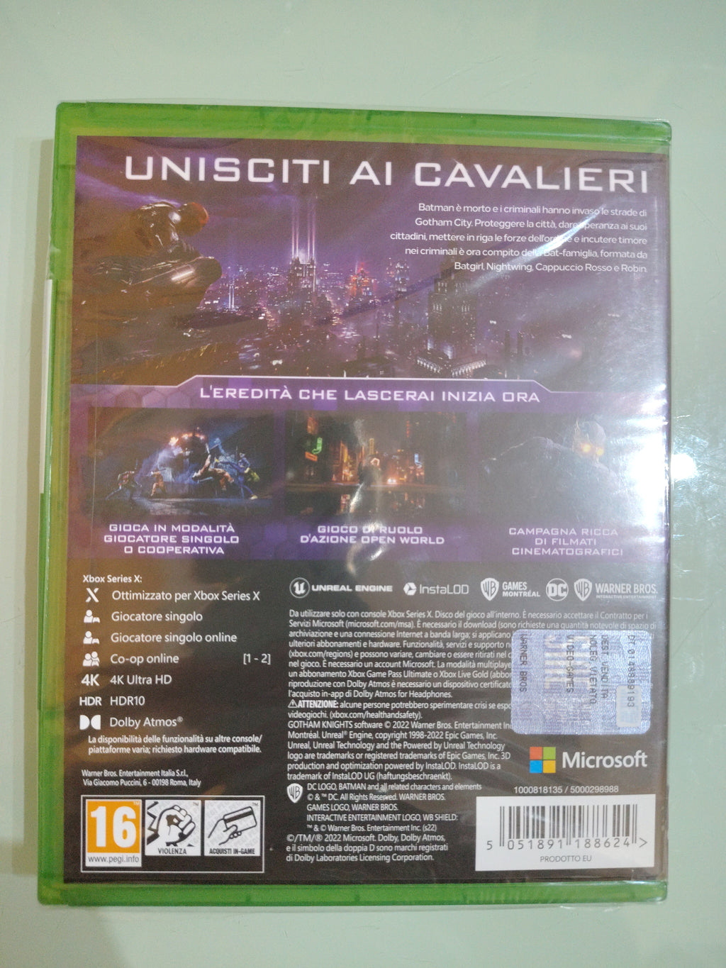 GOTHAM KNIGHTS nuovo
