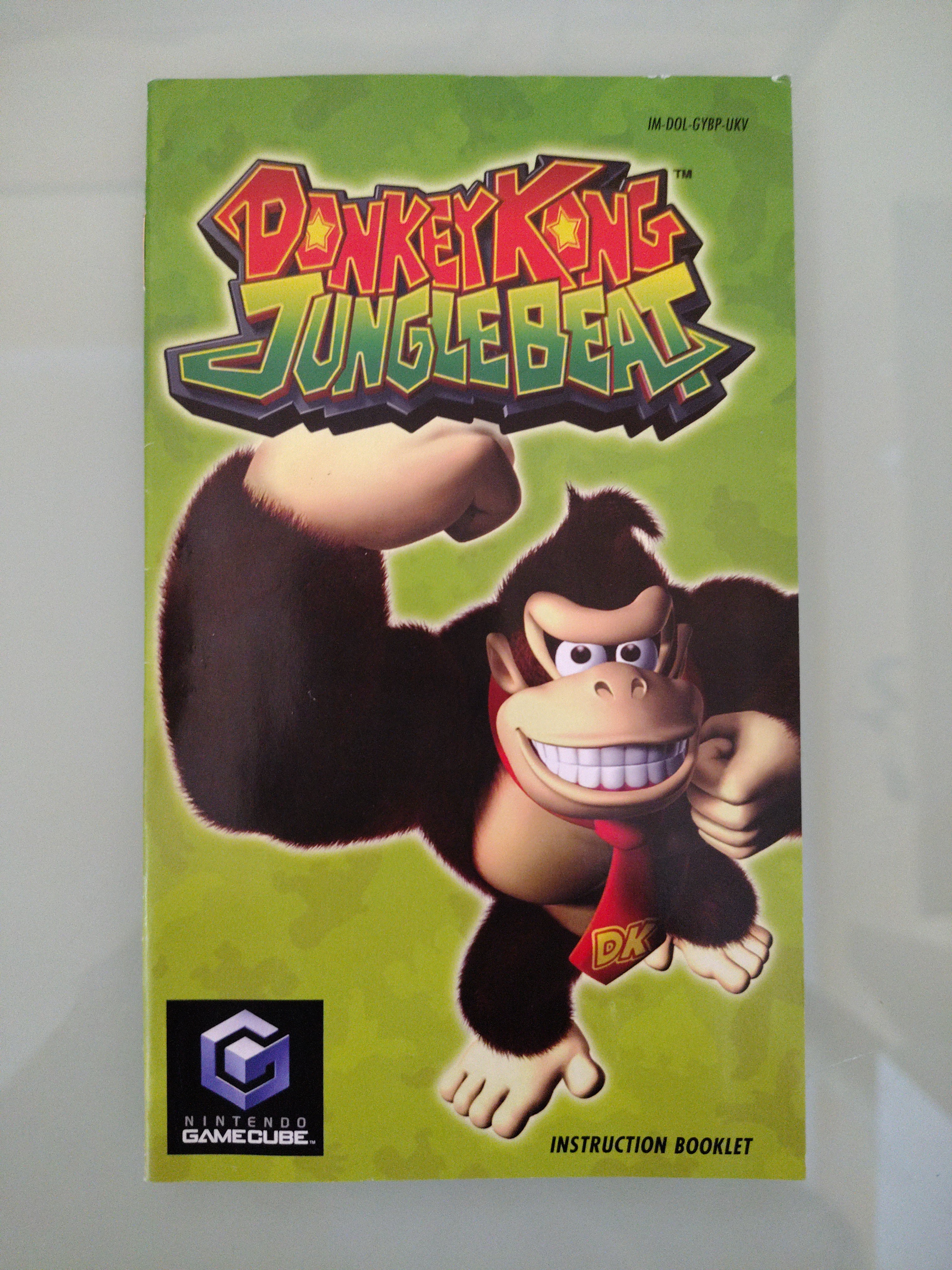 Donkey Kong Jungle Beat ( manuale )