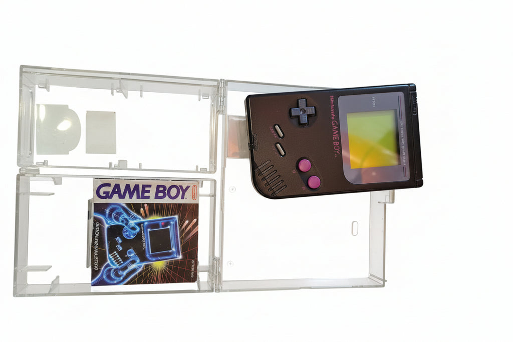 NINTENDO GAME BOY CLASSIC NERO BOX TRASPARENTE