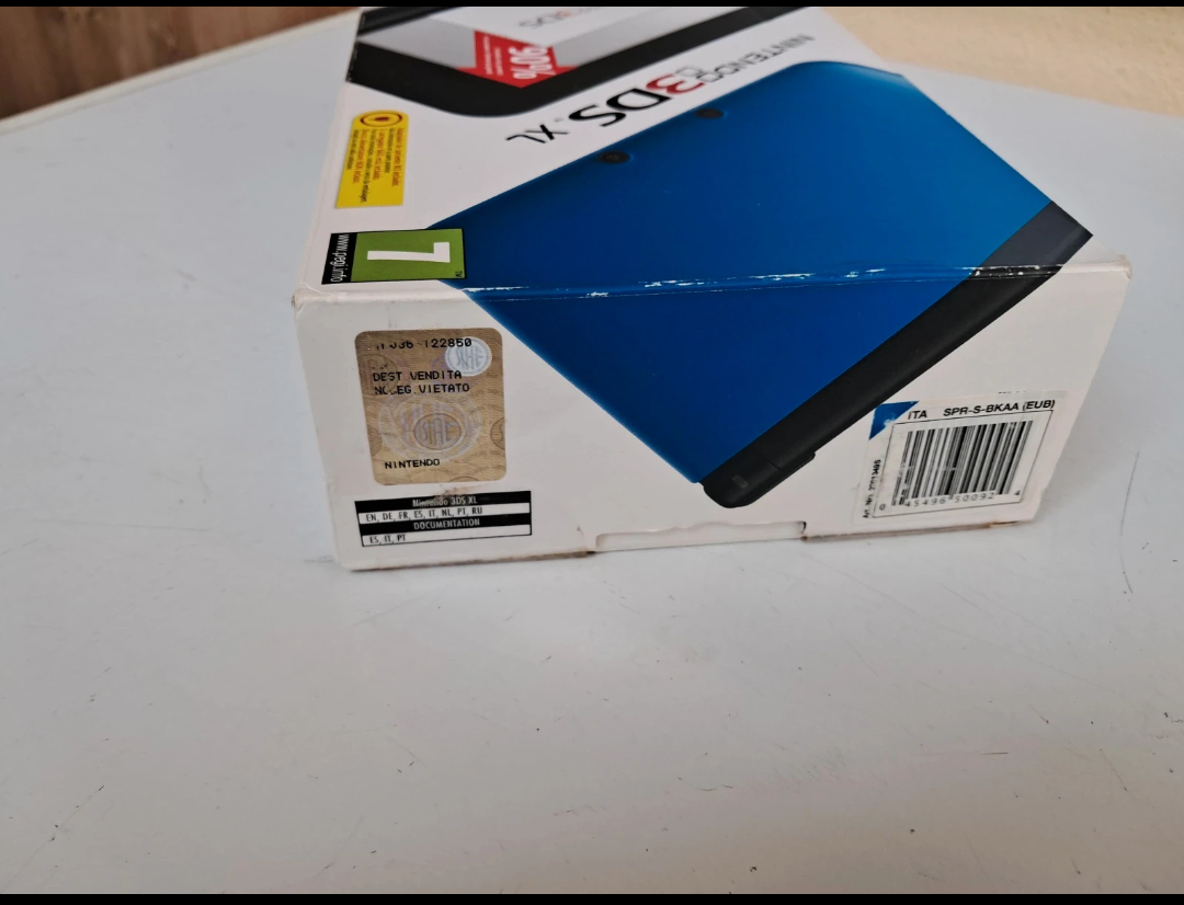 NINTENDO 3DS XL BLU BOXATO