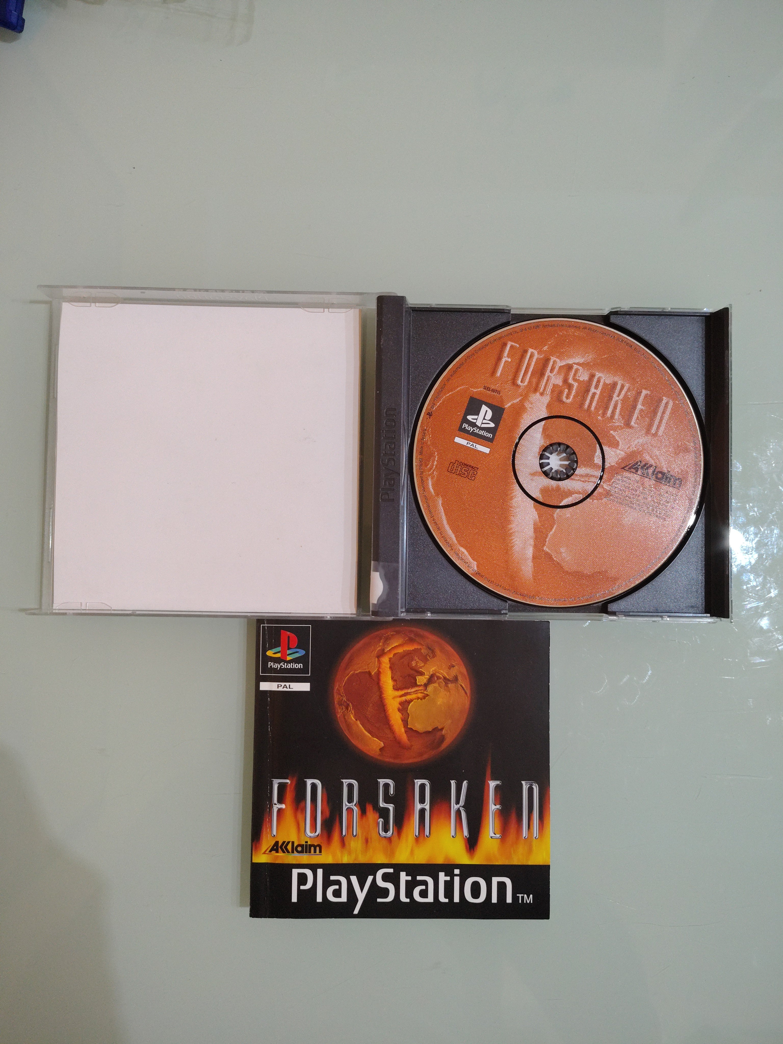 FORSAKEN SONY PLAYSTATION 1  PAL  MULTI ITA USATO COMPLETO