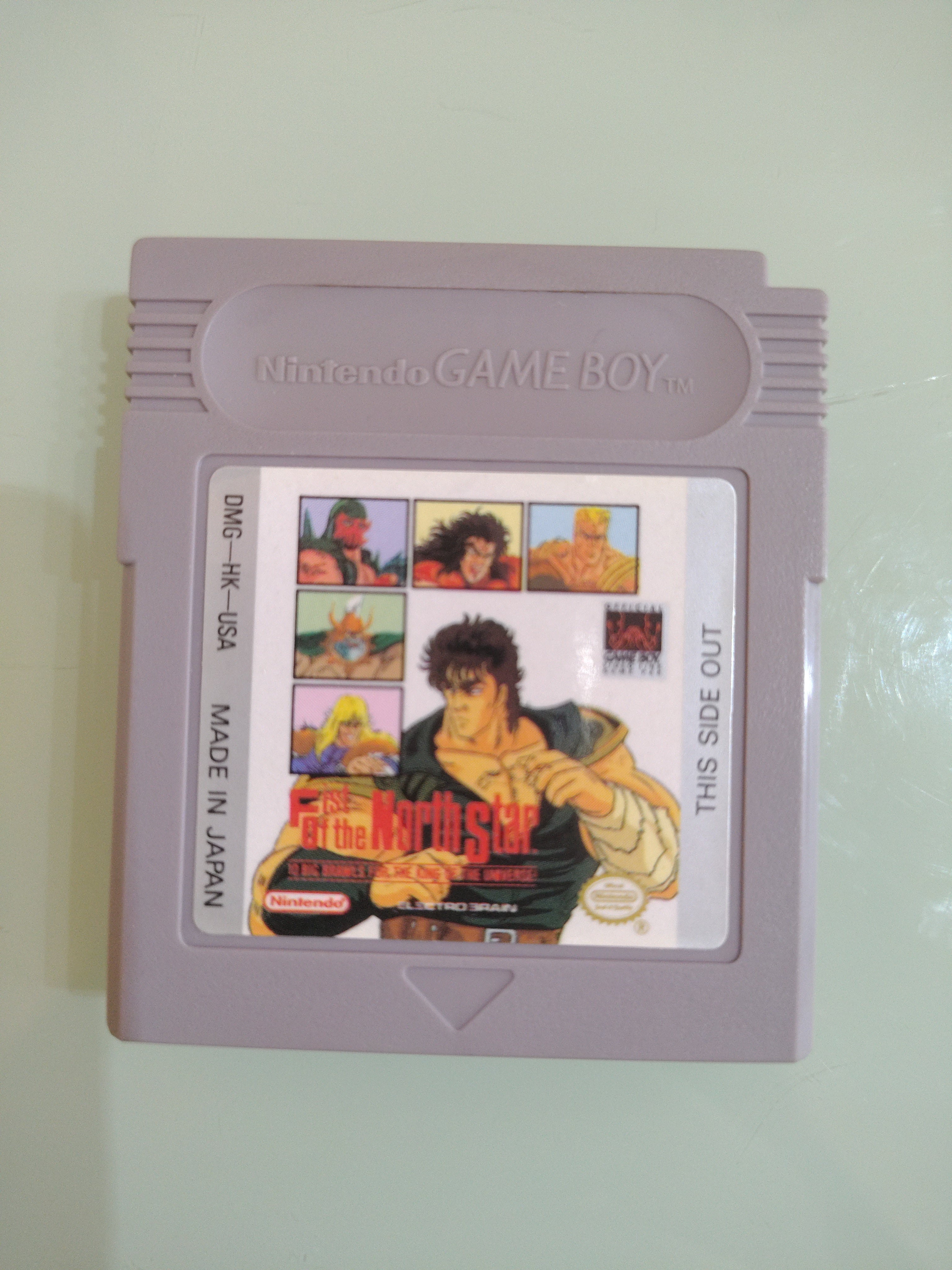 Fist of the North Star: 10 Big Brawls for the King of the Universe (Nintendo Game Boy, 1990 ( RARO)