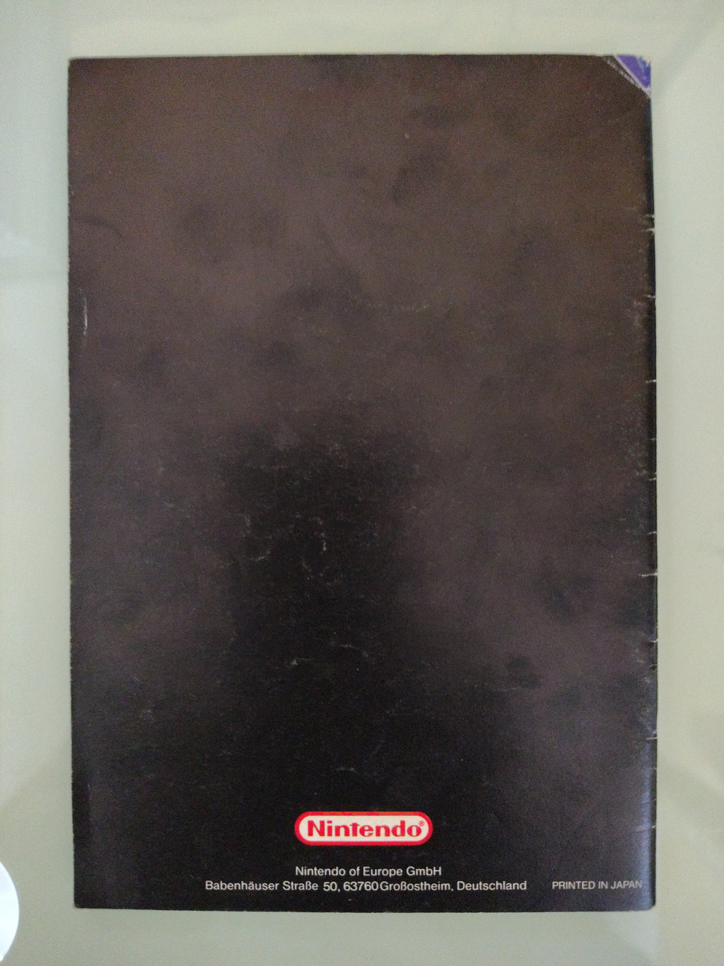 Manuale Nintendo snes versione PAL