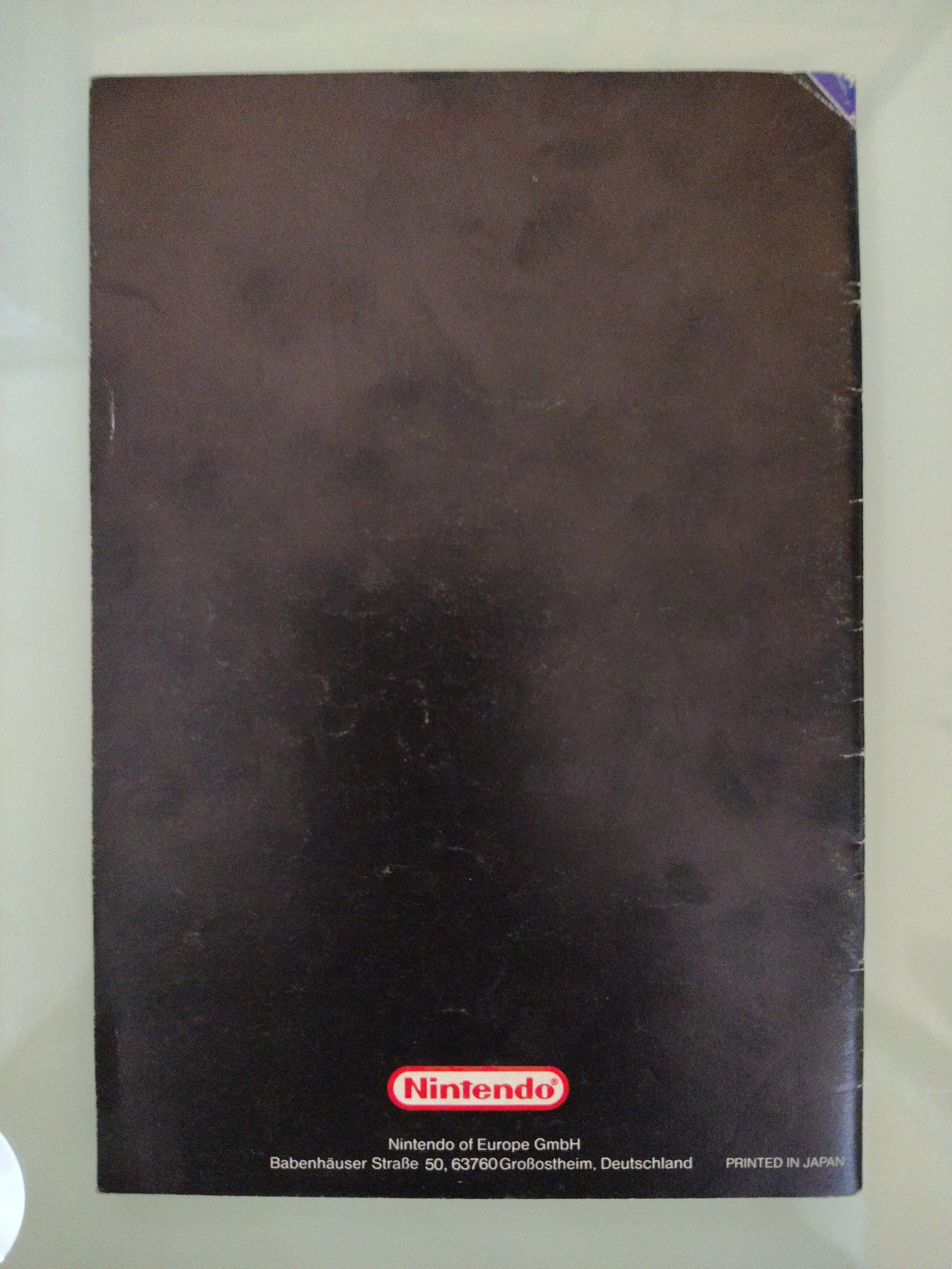 Manuale Nintendo snes versione PAL