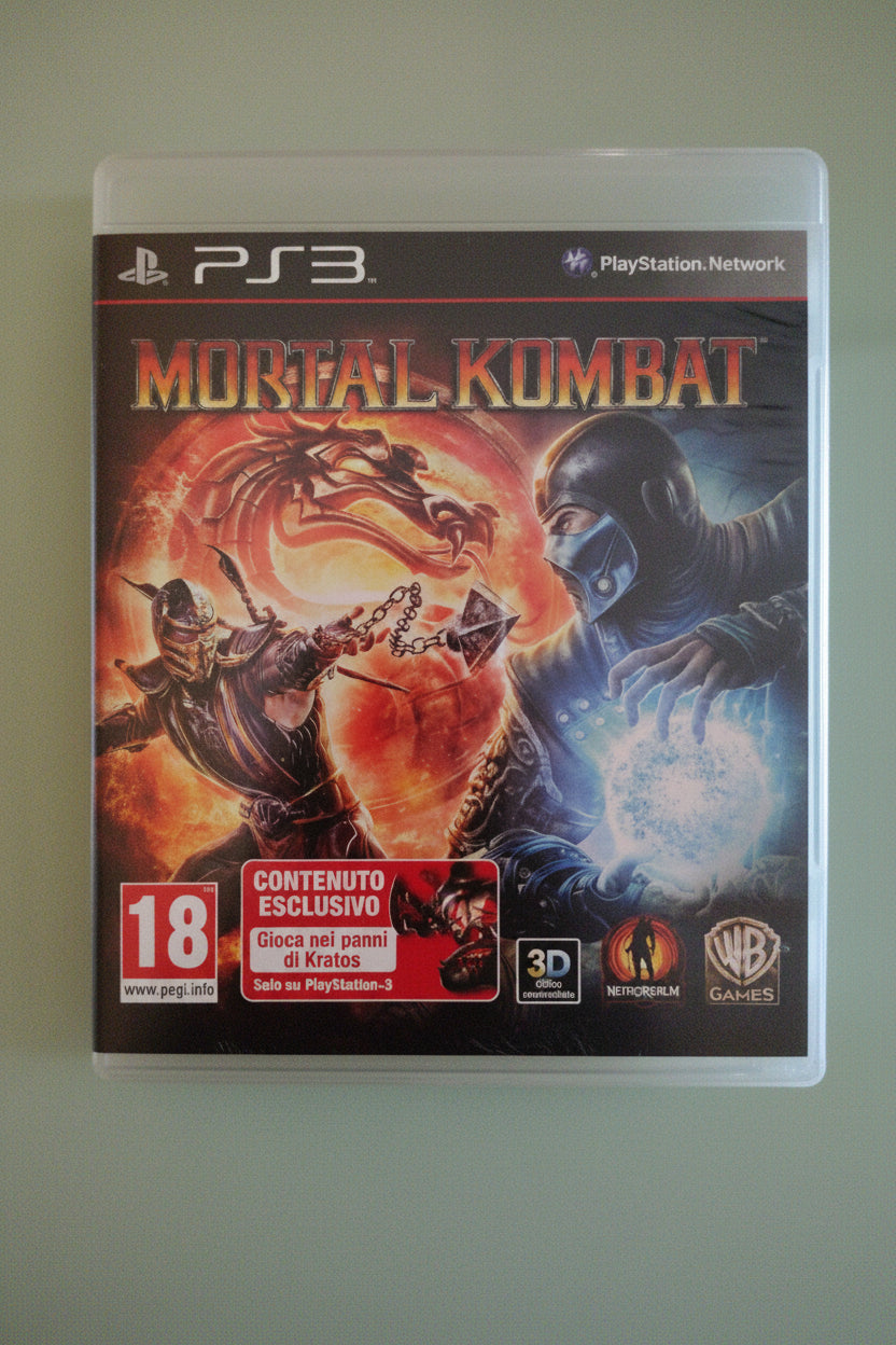 MORTAL KOMBAT (PlayStation 3 PS3) completo PAL ita