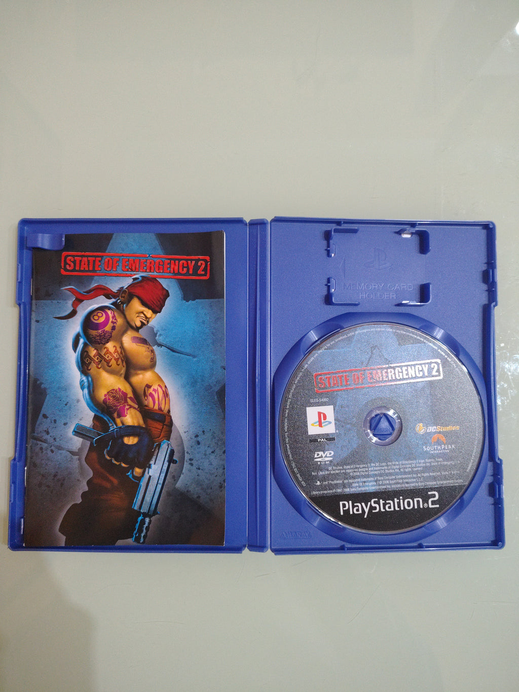 STATE OF EMERGENCY 2 PS2 ITALIANO DA COLLEZIONE RARO COMPLETO