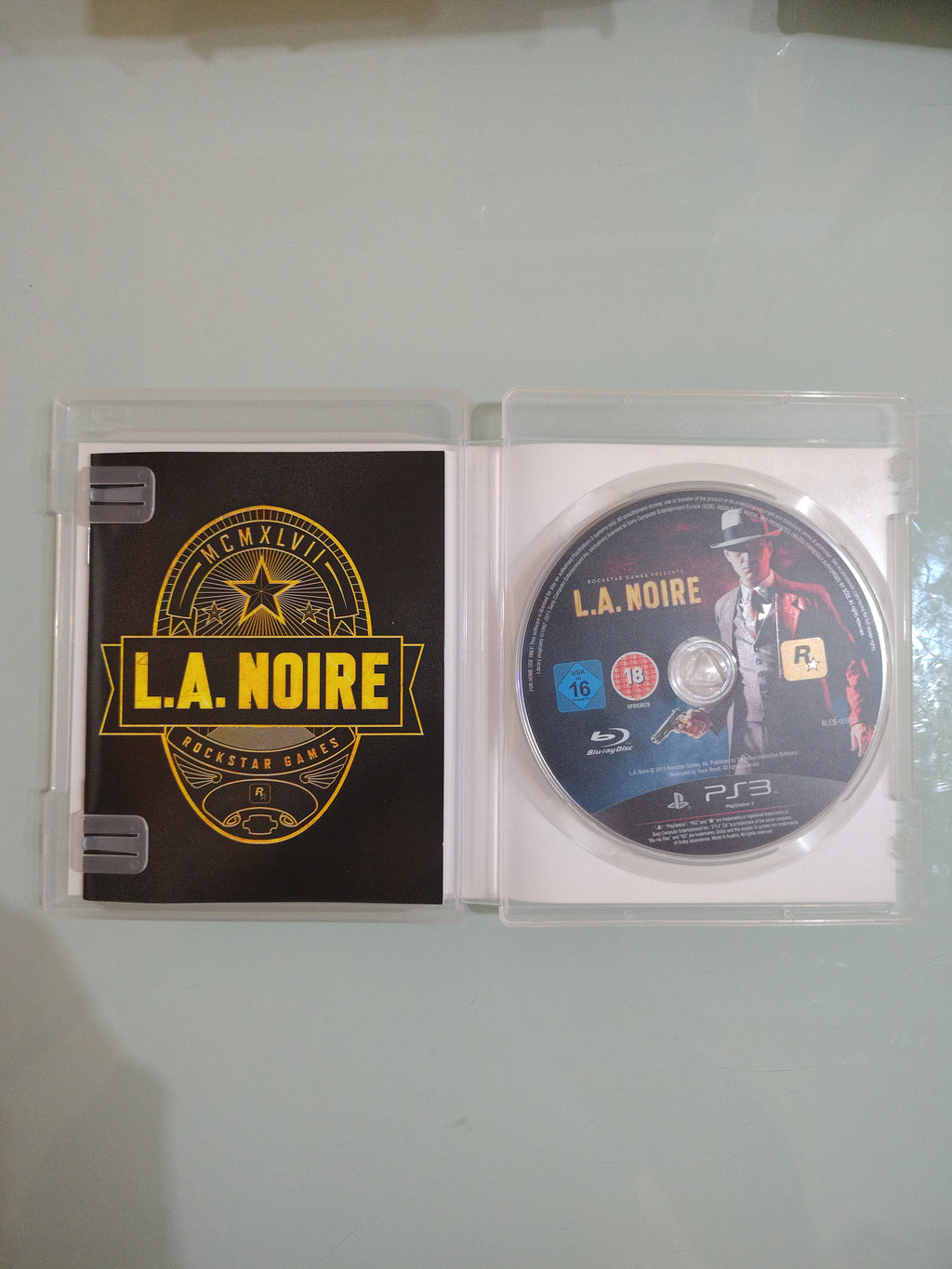 L.A. NOIRE LA SONY  PLAYSTATION 3 PAL EU EUR ITA ITALIANO ORIGINALE COMPLETO