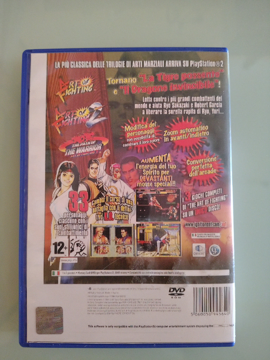 Art Of Fighting Anthology - PlayStation 2