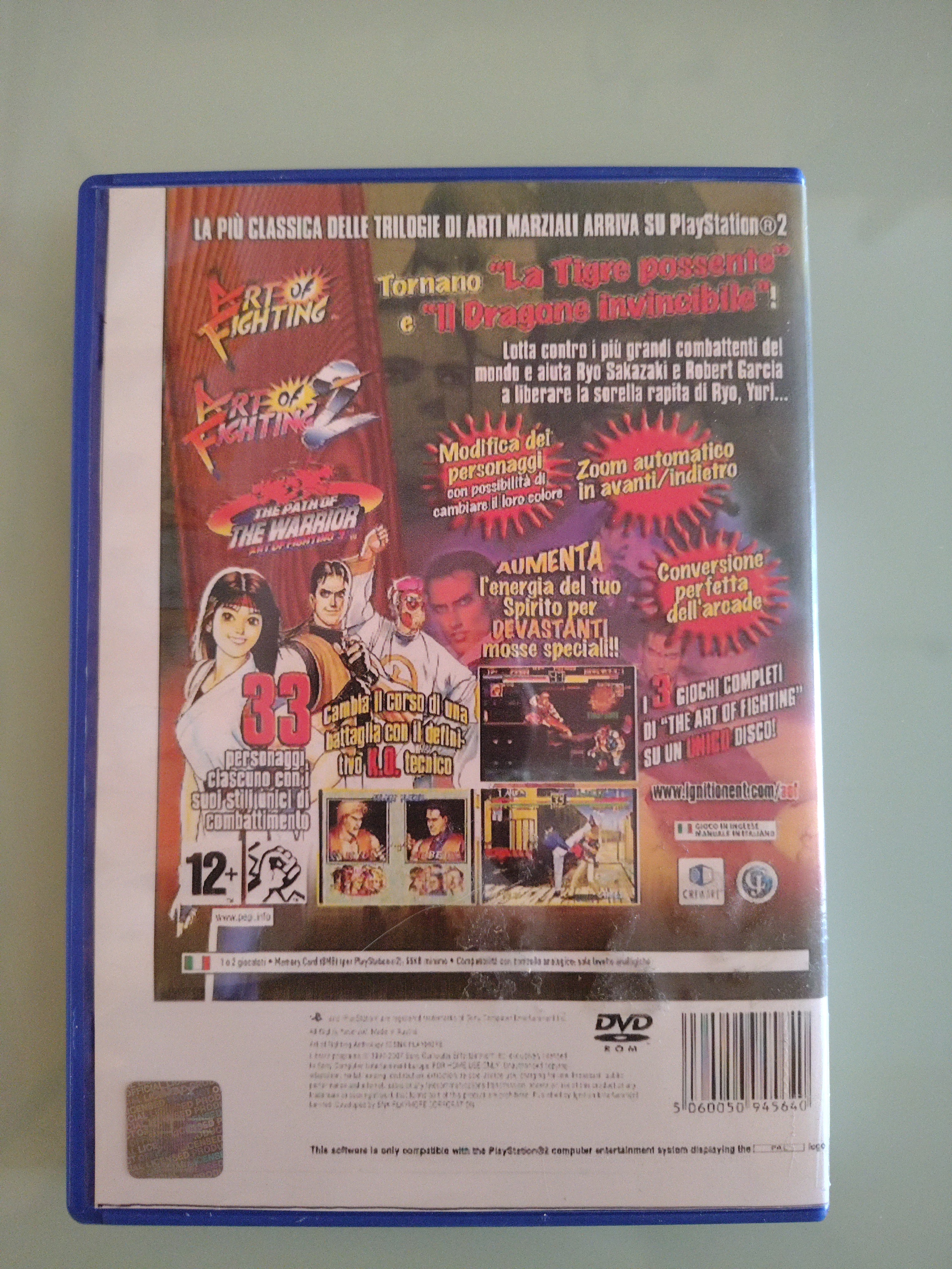 Art Of Fighting Anthology - PlayStation 2