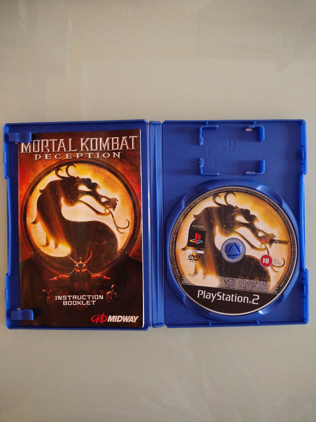 MORTAL KOMBAT DECEPTION - SONY PS2 - VIDEOGIOCO..pal