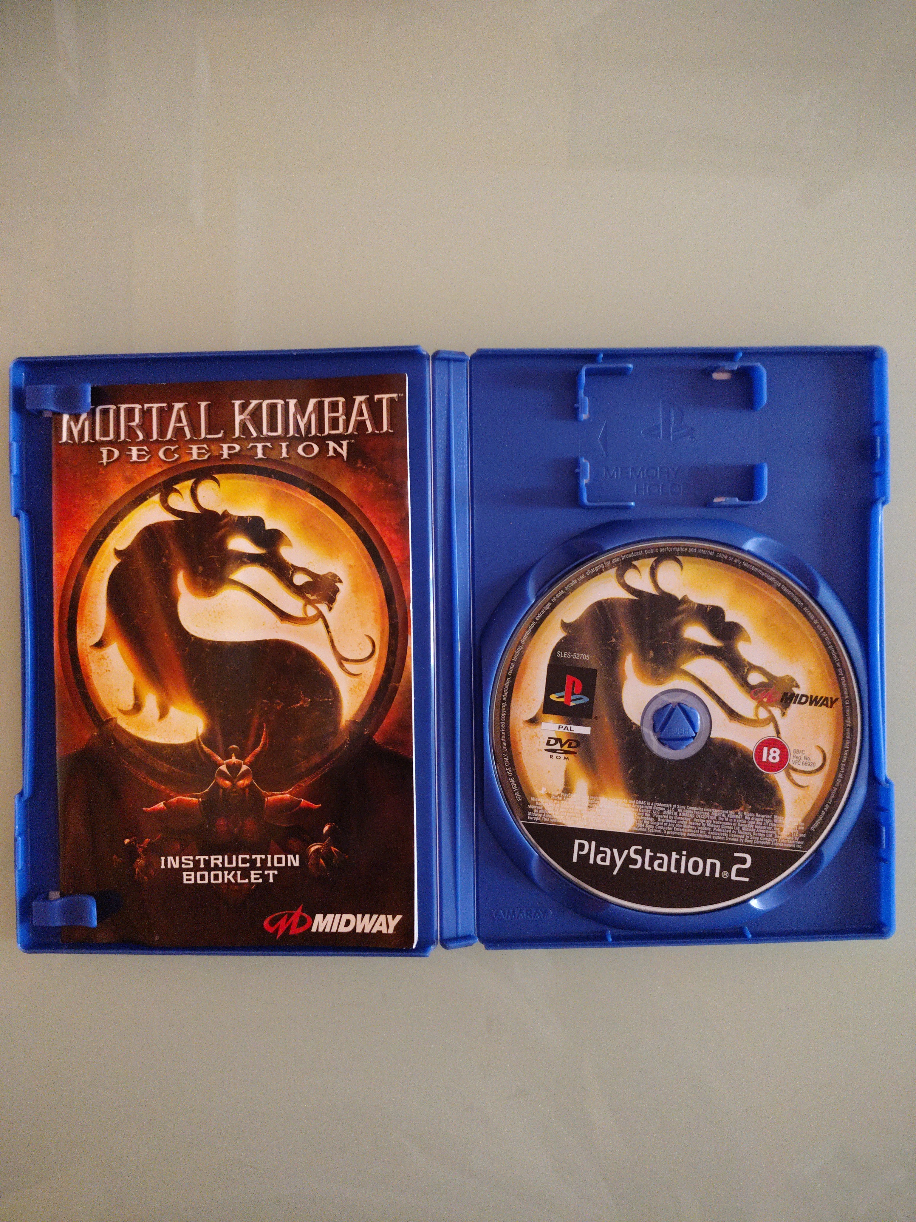 MORTAL KOMBAT DECEPTION - SONY PS2 - VIDEOGIOCO..pal