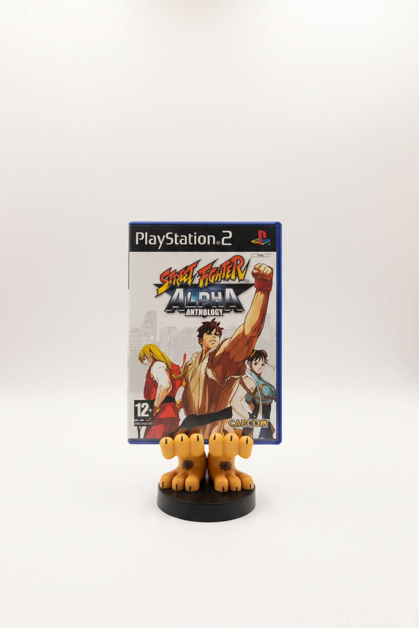 PS2 Street Fighter Alpha Anthology  - COMPLETO