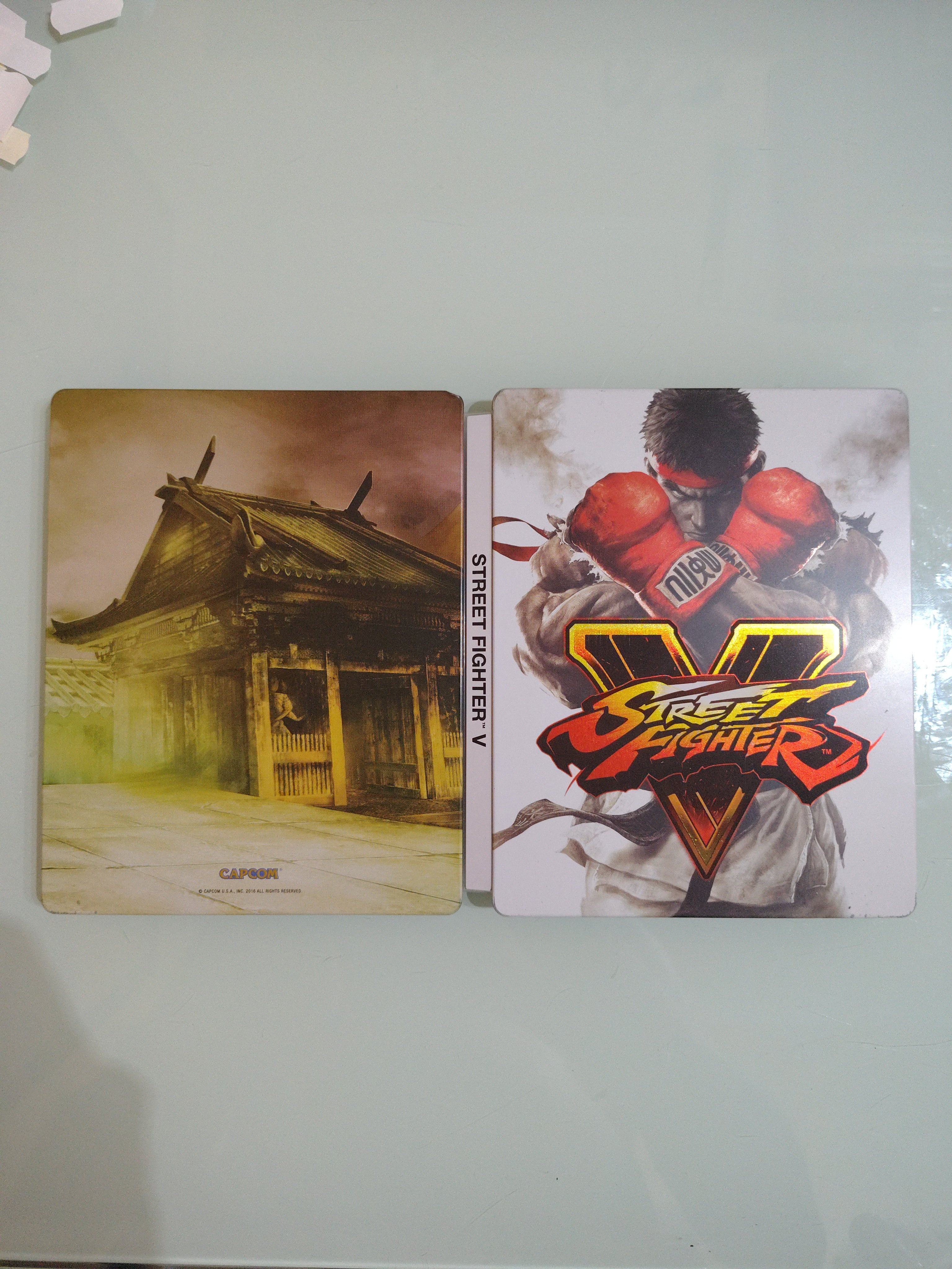 Street Fighter 5 V  Steelbook  Sony Playstation 4 PAL