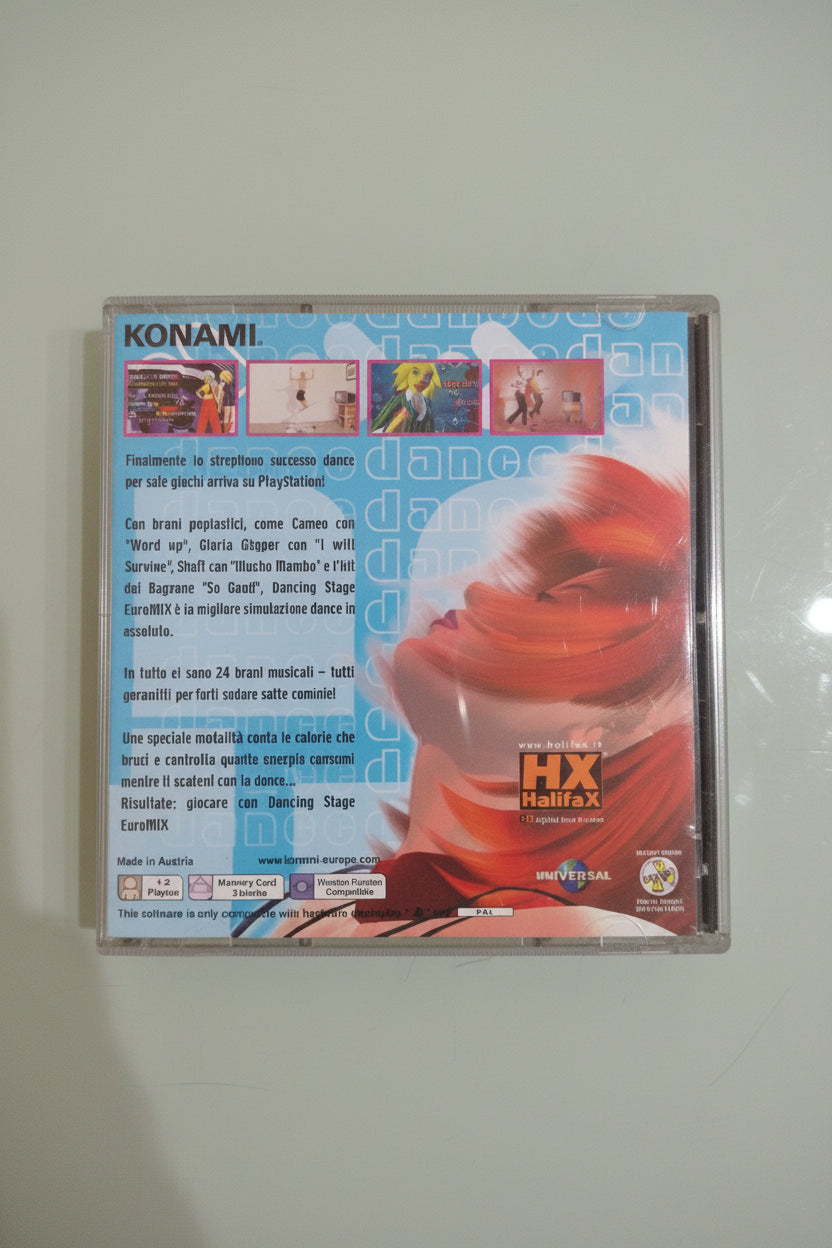 SONY DANCING STAGE EUROMIX PS1 pal