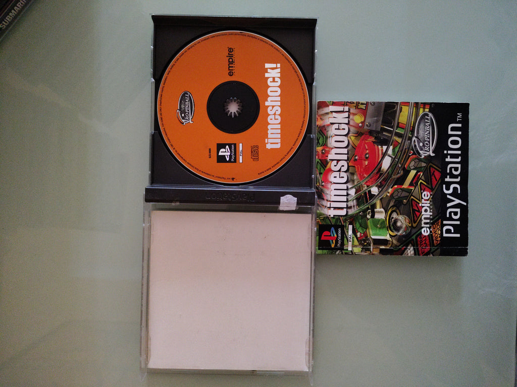 Timeshock Pro Pinball Sony PlayStation 1 Ps1  Action Arcade Game