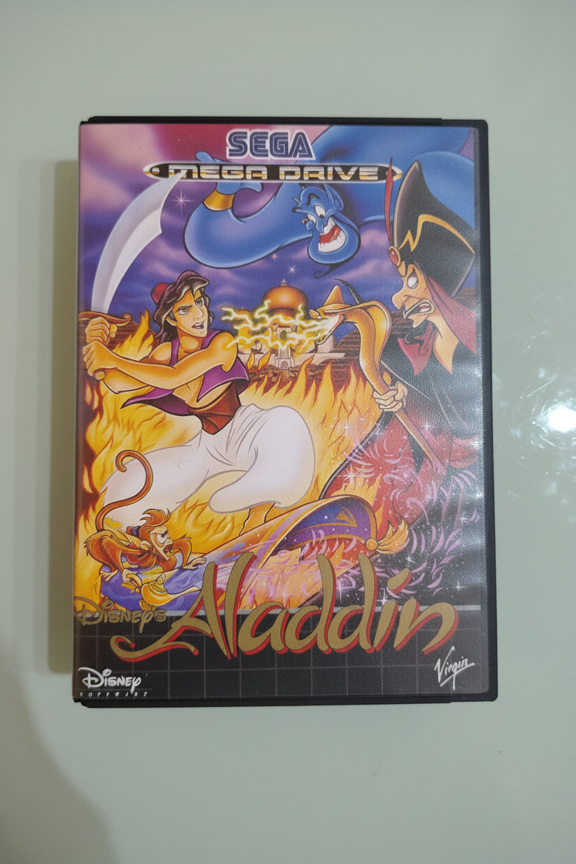 Videogioco SEGA Megadrive Aladdin Disney ORIGINALE