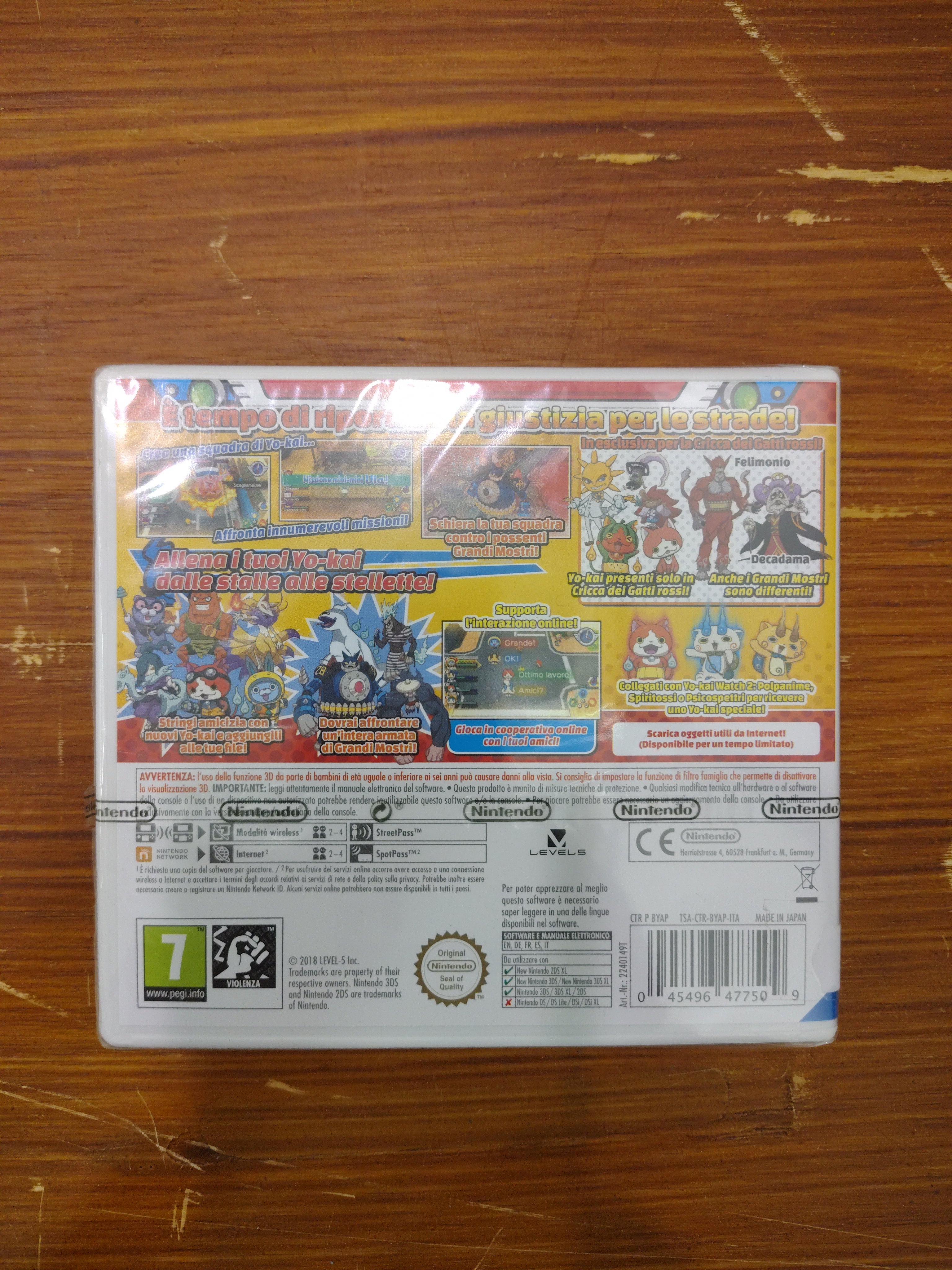 YO-KAI WATCH BLASTERS CRICCA DEI GATTI ROSSI ( nuovo)