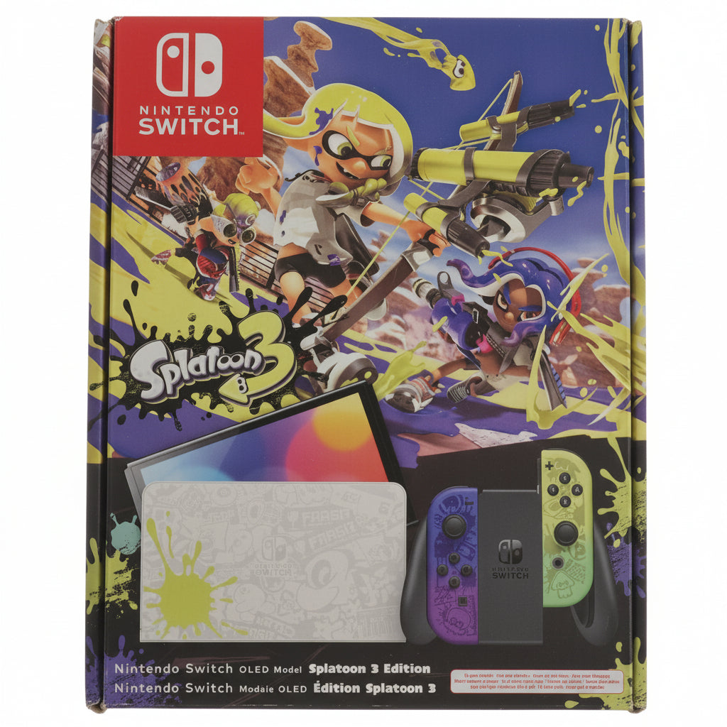 Console Nintendo Switch Modello OLED Splatoon 3 Edizione con Gioco