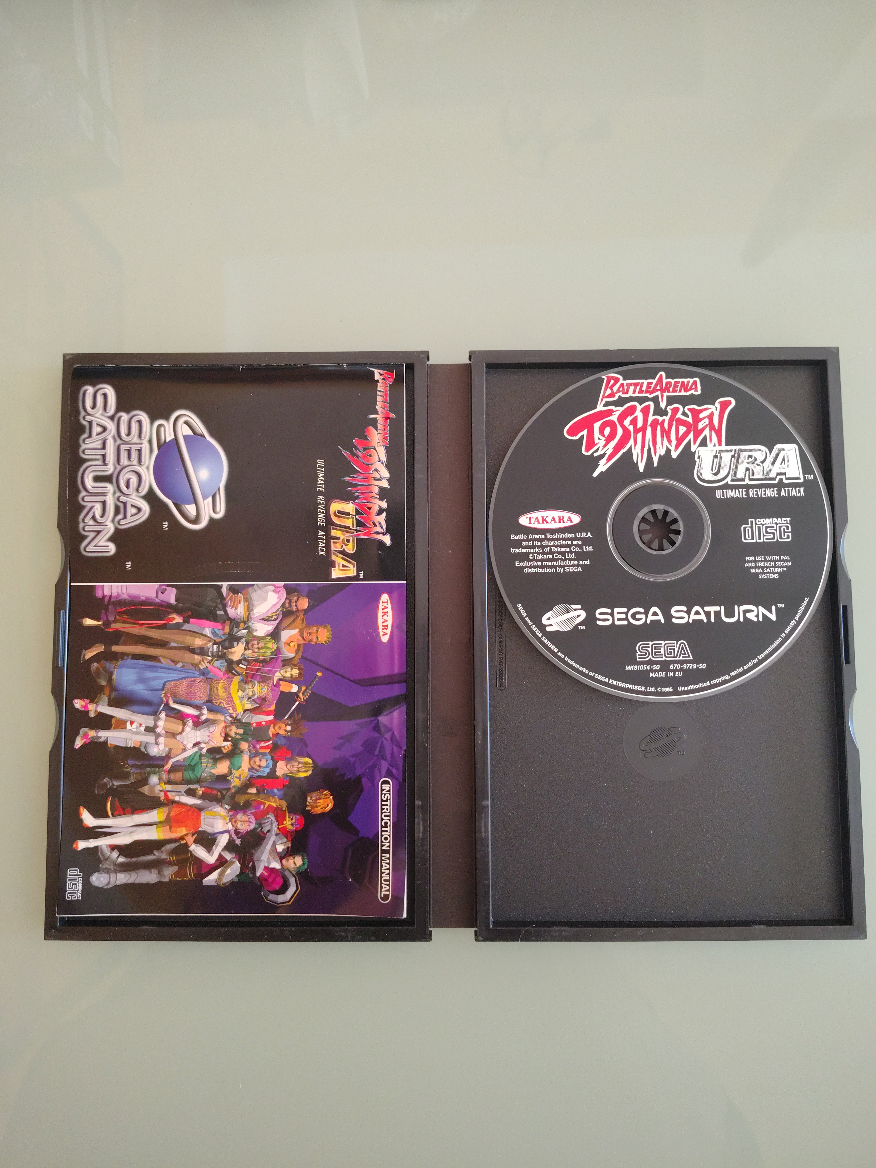 BATTLE ARENA TOSHINDEN PAL