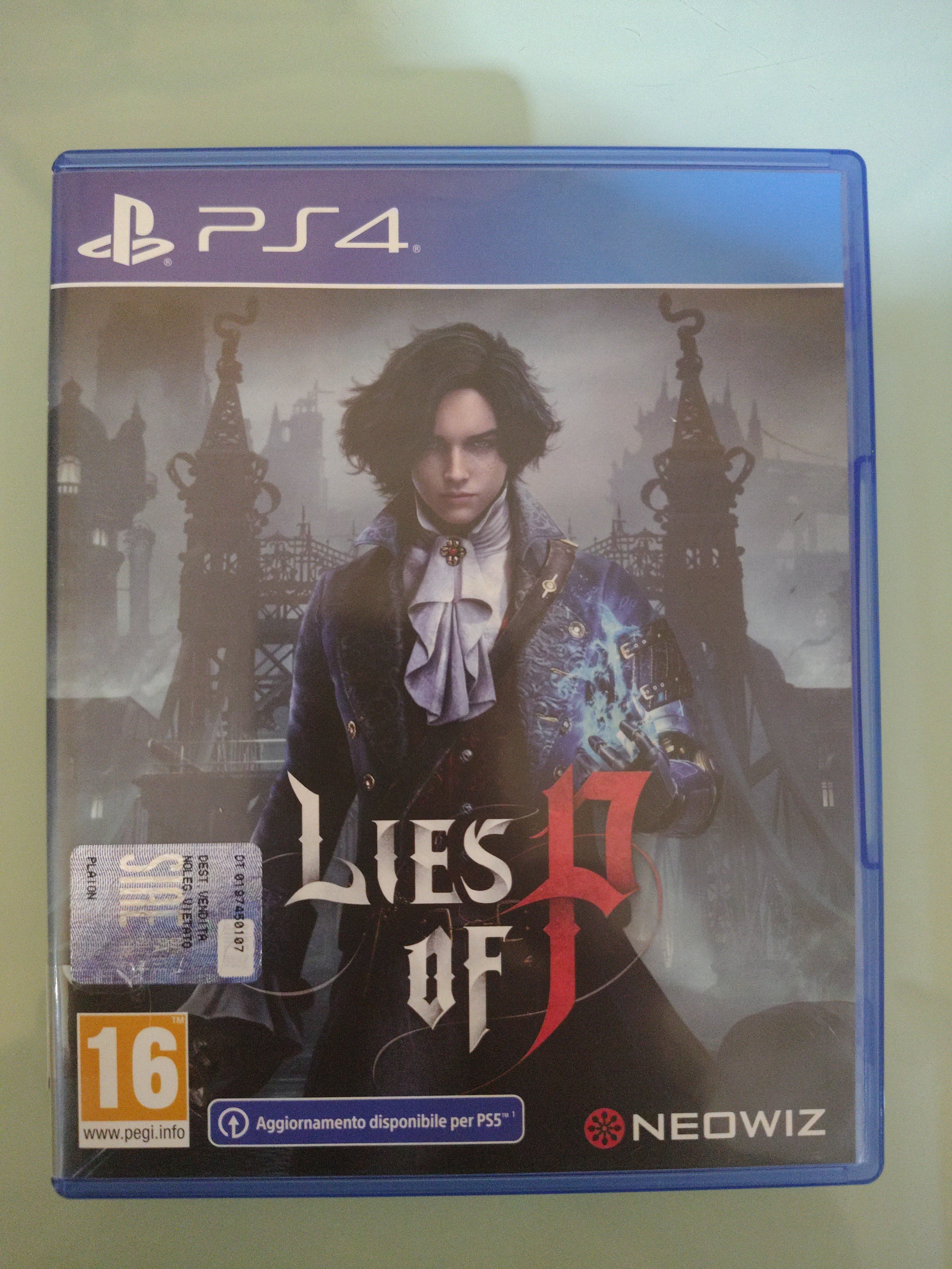 LIES OF P  UPGRADE PS5 ACTION RPG