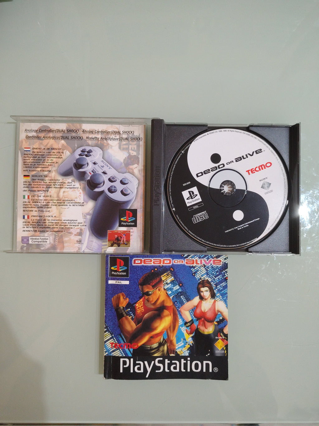 Ps1 Sony PlayStation 1 Game Dead or Alive PAL ita multi