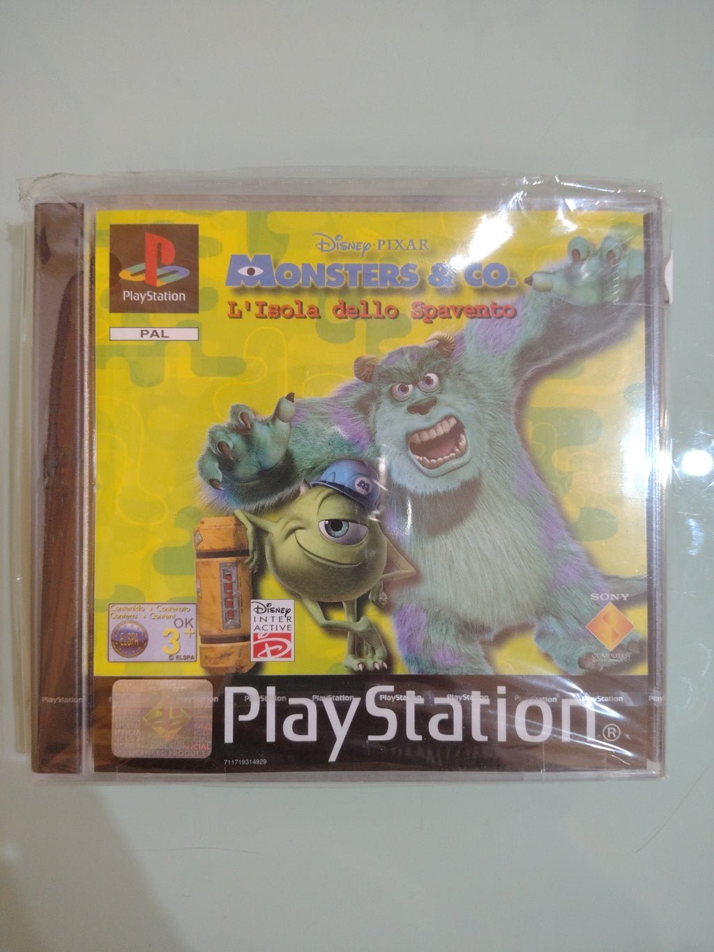DISNEY/PIXAR MONSTERS & CO. L'ISOLA DELLO SPAVENTO,  PLAYSTATION 1 NUOVO SIGILLATO