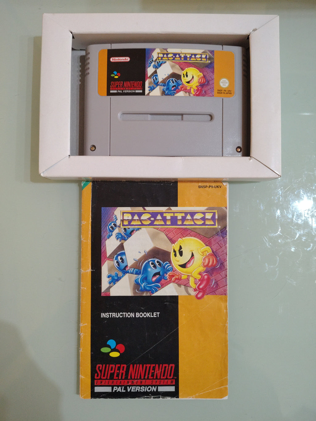 Pac-Attack (Super Nintendo Entertainment System, 1993) pal
