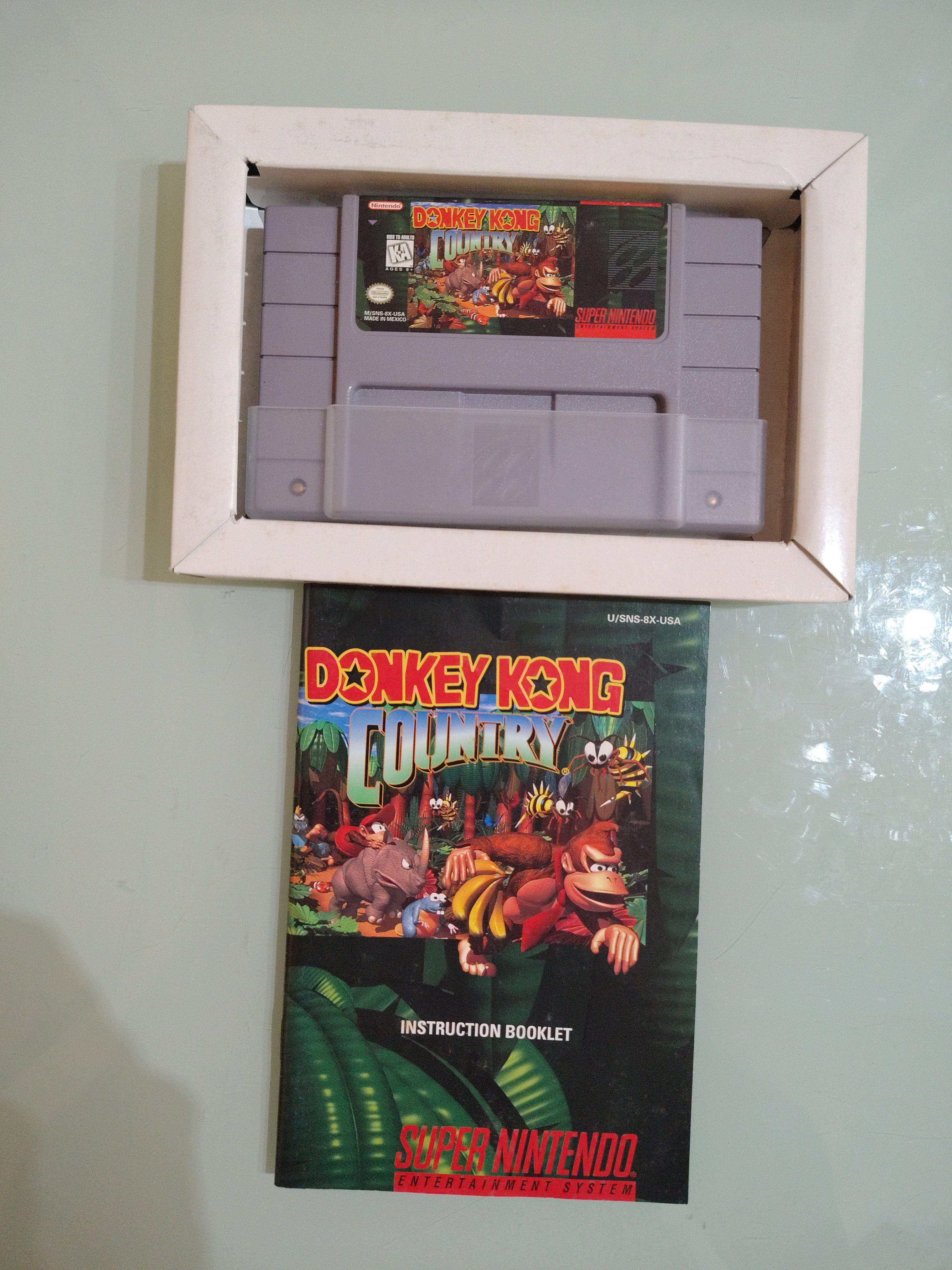 DONKEY KONG COUNTRY, SUPER SNES USA
