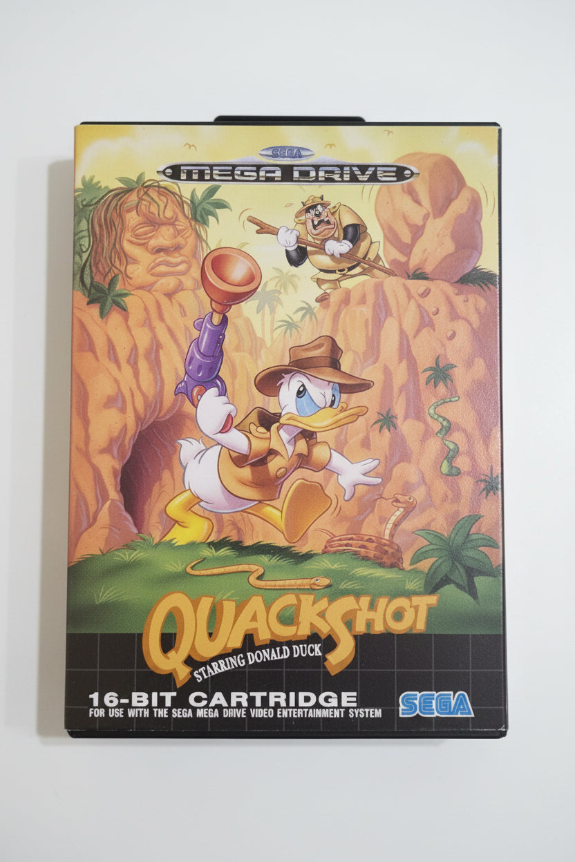 Quackshot Starring Donald Duck Sega Mega Drive