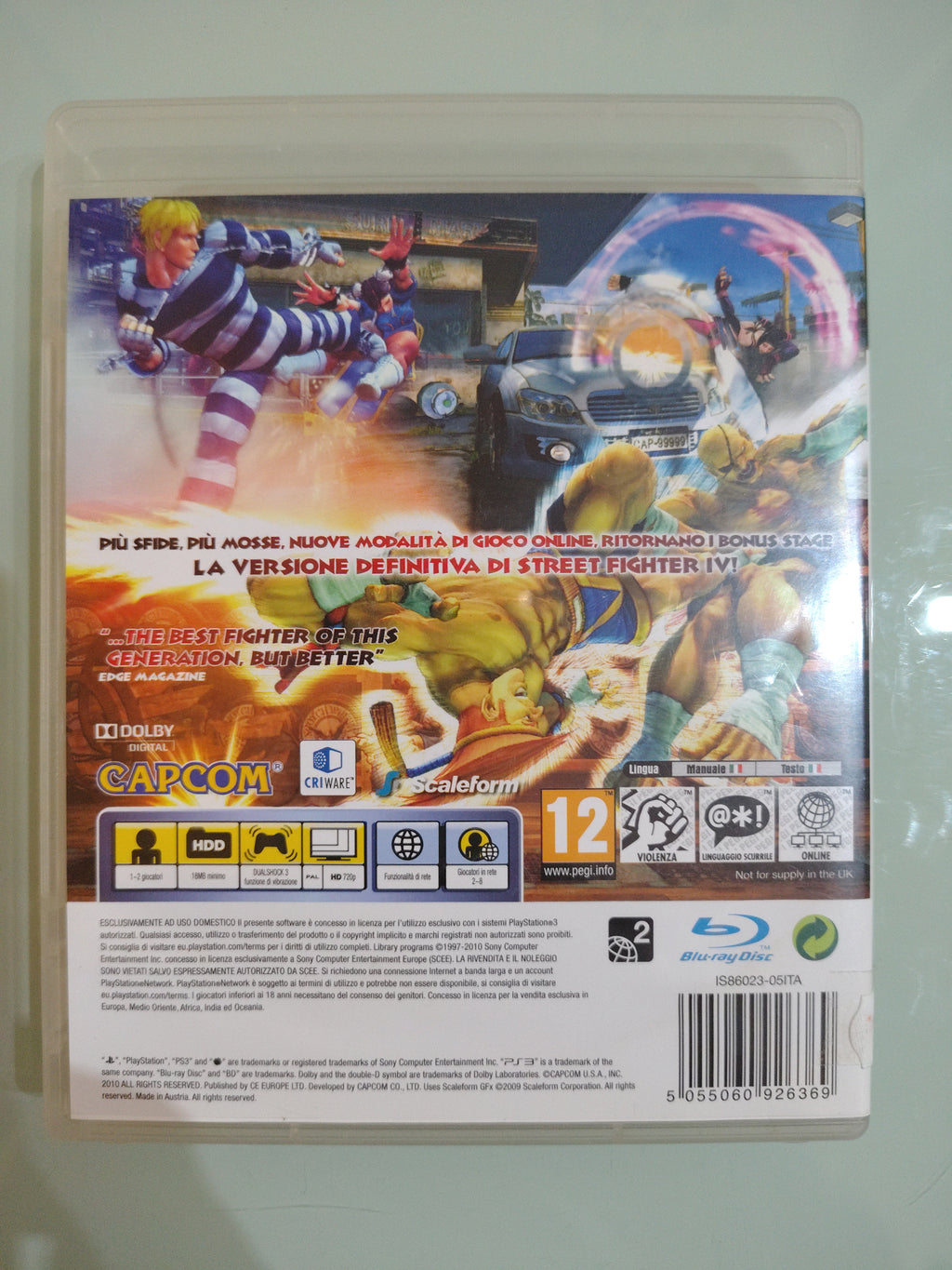 Super Street Fighter IV GIOCO PS3 versione italiana