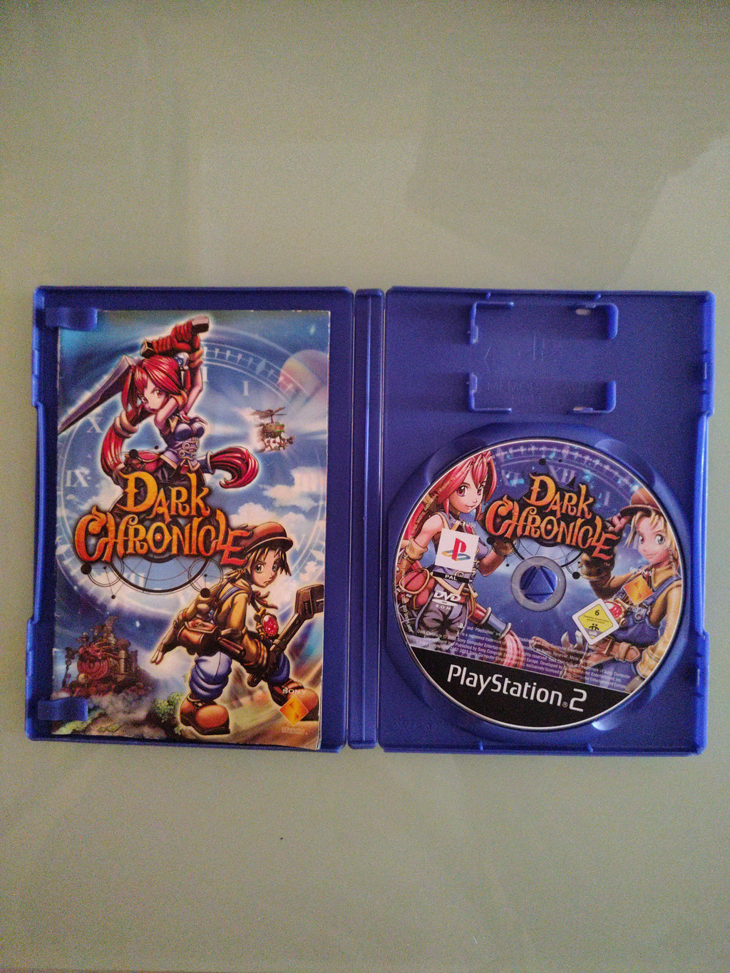 PS2 DARK CHRONICLE PAL ITALIANO  PLAYSTATION 2 RARO