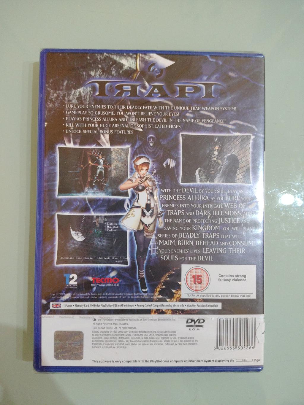 TRAPT - SONY PS2 - NUOVO - NEW FACTORY SEALED PAL UK VERSION 2005