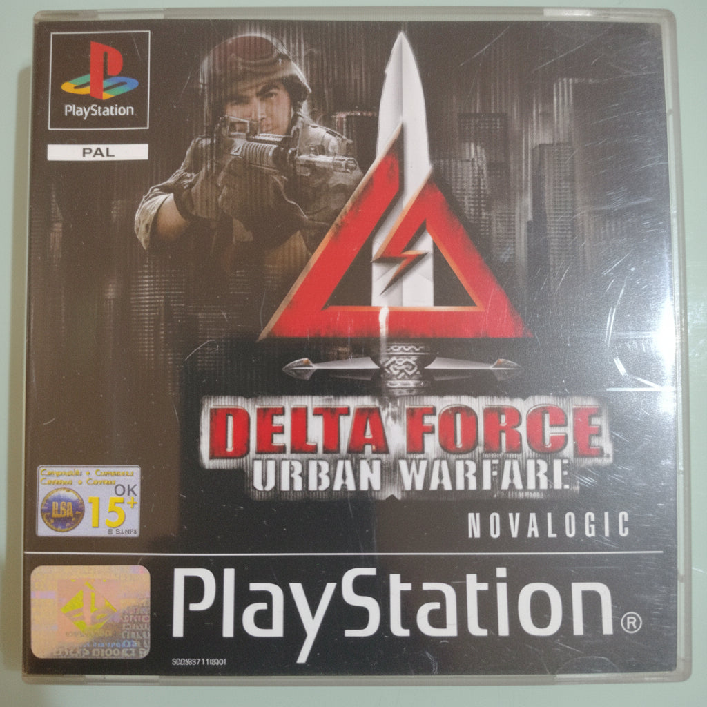 DELTA FORCE URBAN WARFARE PLAYSTATION PS1 PS2 PS3 PAL ESP ITA ITALIANO COMPLETO