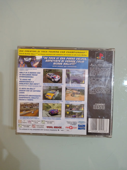 COLIN MCRAE RALLY SONY PLAYSTATION 1  PAL  ITALIANO ORIGINALE