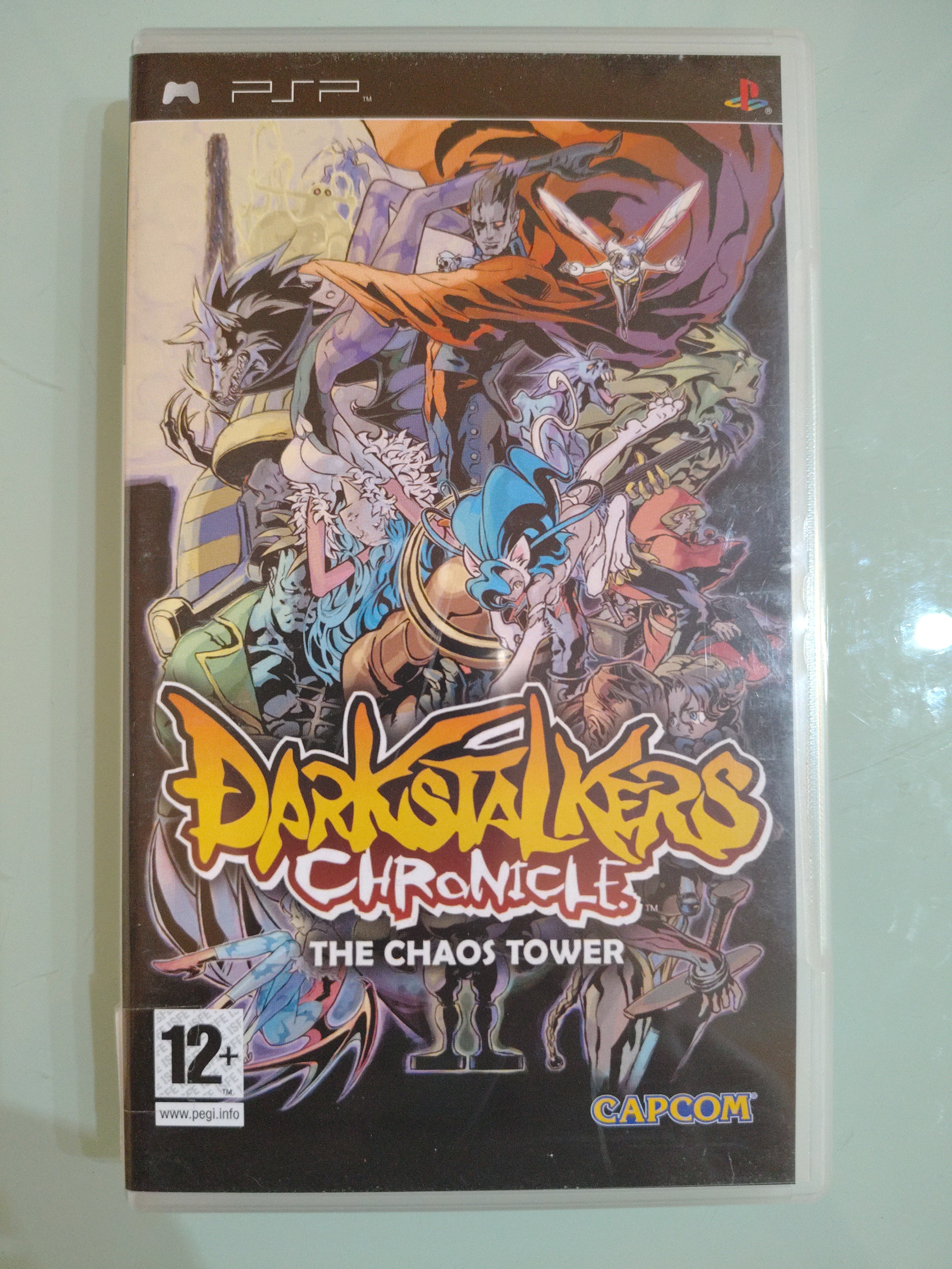 DARKSTALKERS CHRONICLE THE CHAOS TOWER PER SONY PSP  ITALIANO USATO PARI A NUOVO
